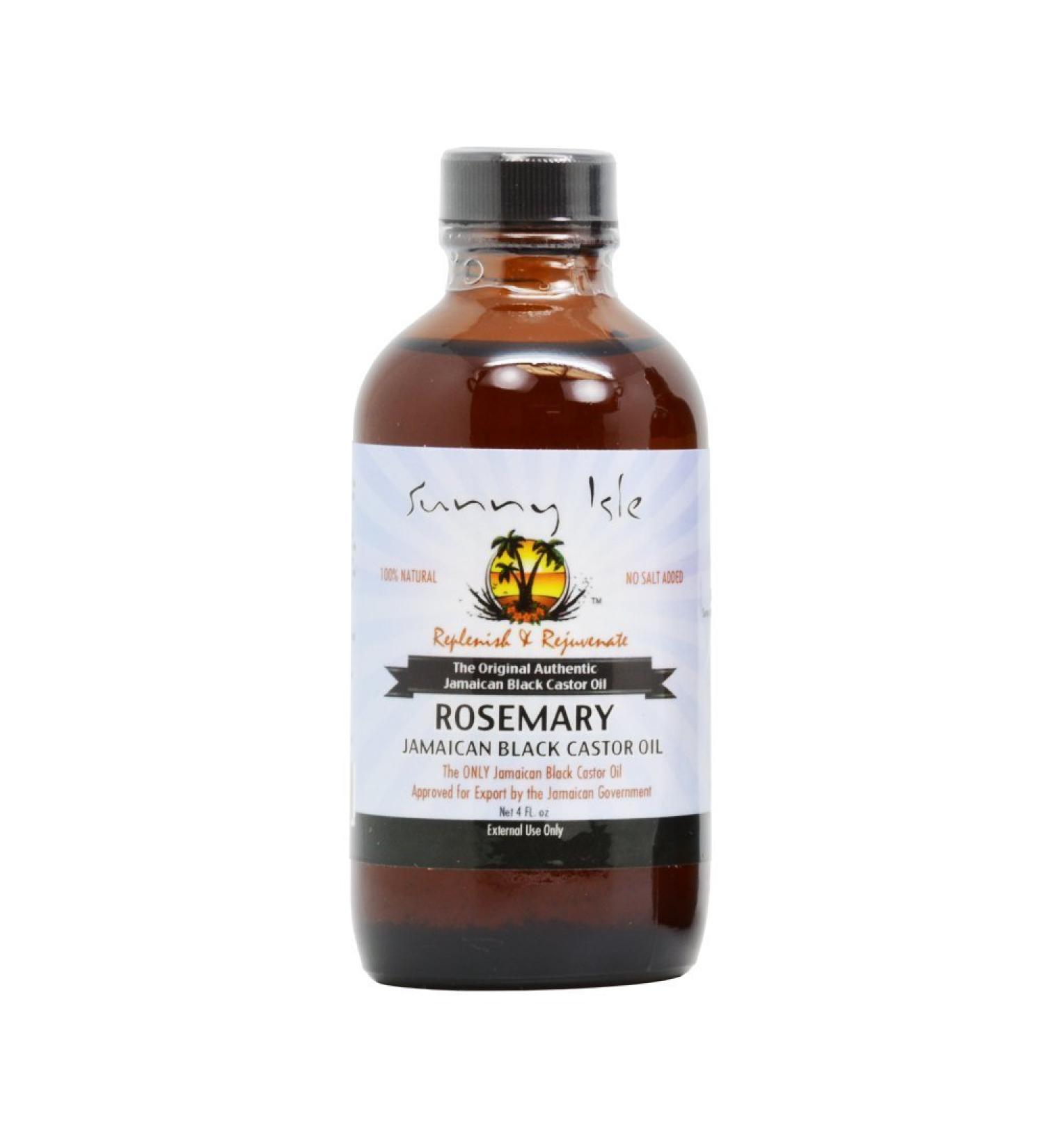 Sunny Isle Castor Oil - Rosemary 115 ml by Sunny Isle