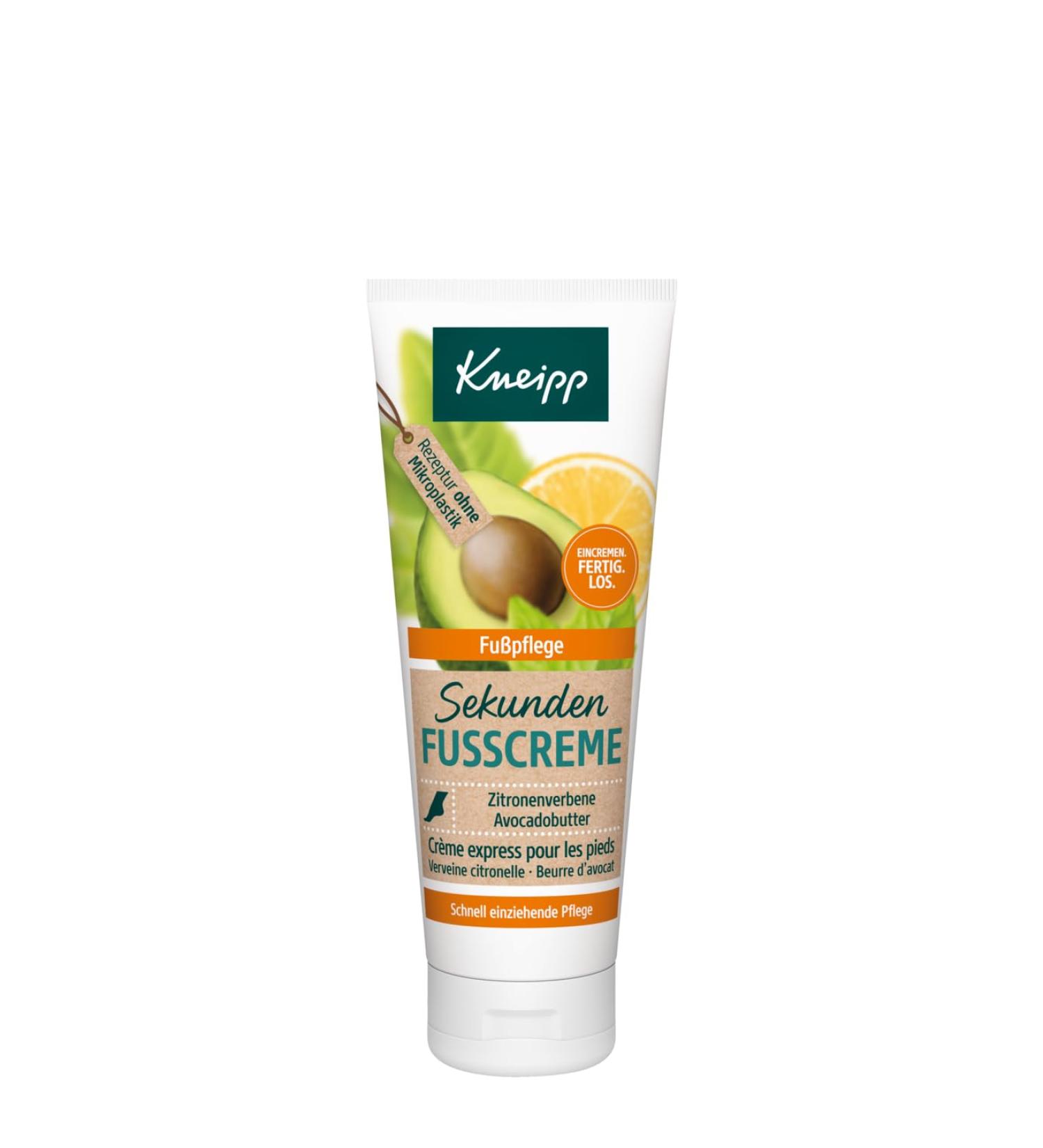 Kneipp Seconds Foot Cream 75ml - Nourishing & Revitalizing Foot Care | Fast International Shipping - Buy Online on GoSupps.com