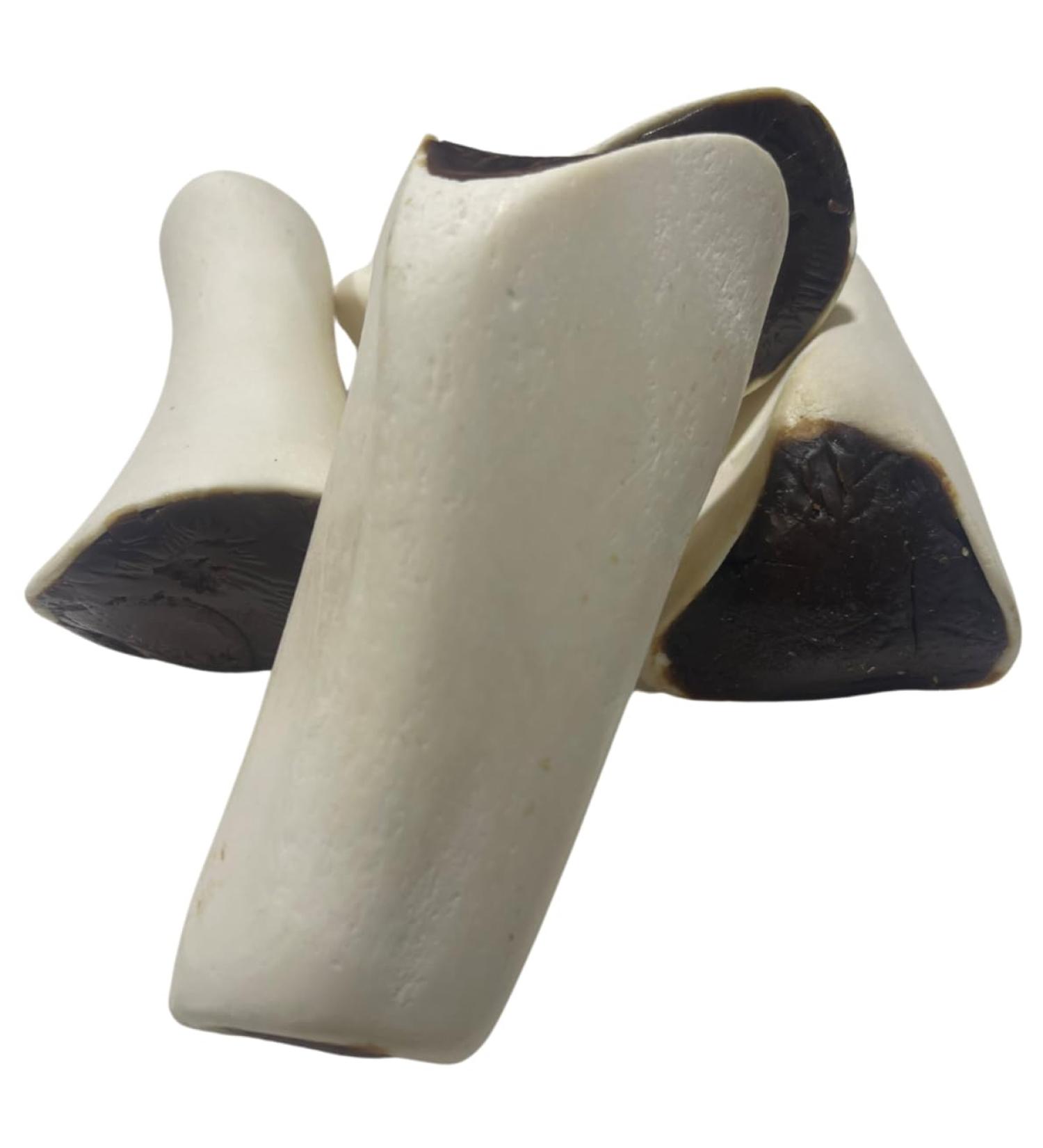 White Stuffed Marrow Bones - *(Pack of 5-6 INCH)* - Marrow Bones for Dogs - (Beef/Sweet Potato/Bacon and Cheese OR PB Stuffed) - Dog CHEW Treat - 100% Natural - Dog Bone (5 Pack - Beef) - Buy Online on GoSupps.com