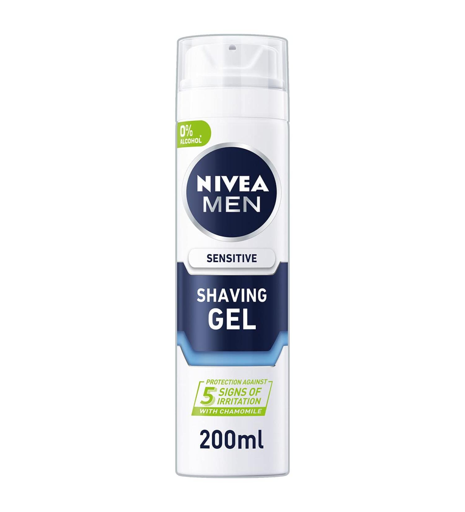 LEVEL MEN Nivea Men Sensitive beard gel 200 ml 6 pieces - Buy Online on GoSupps.com