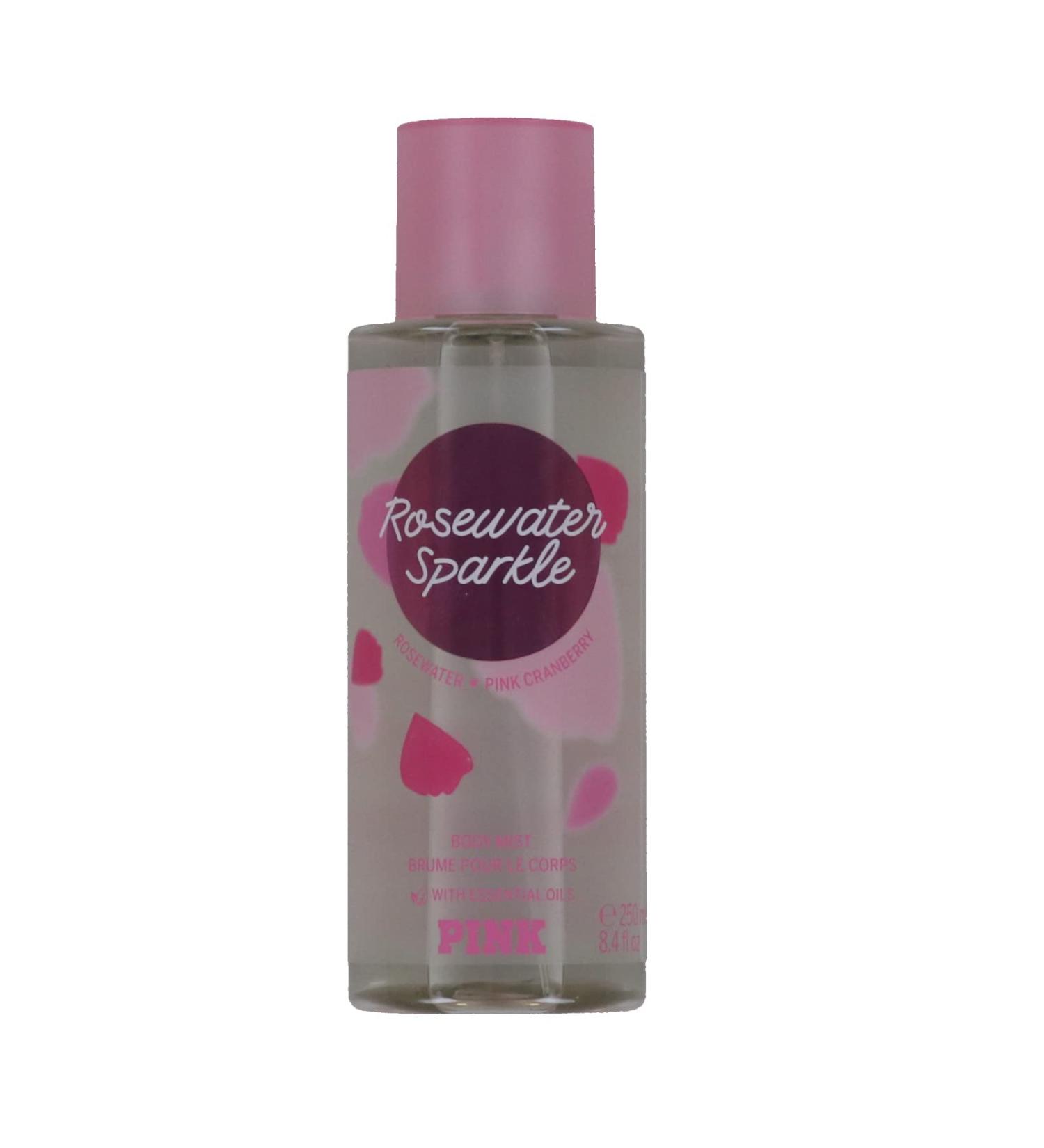 Victoria's Secret Pink Fragrance Mist 8.4 Fl Oz (Rosewater Sparkle) Pack of 1