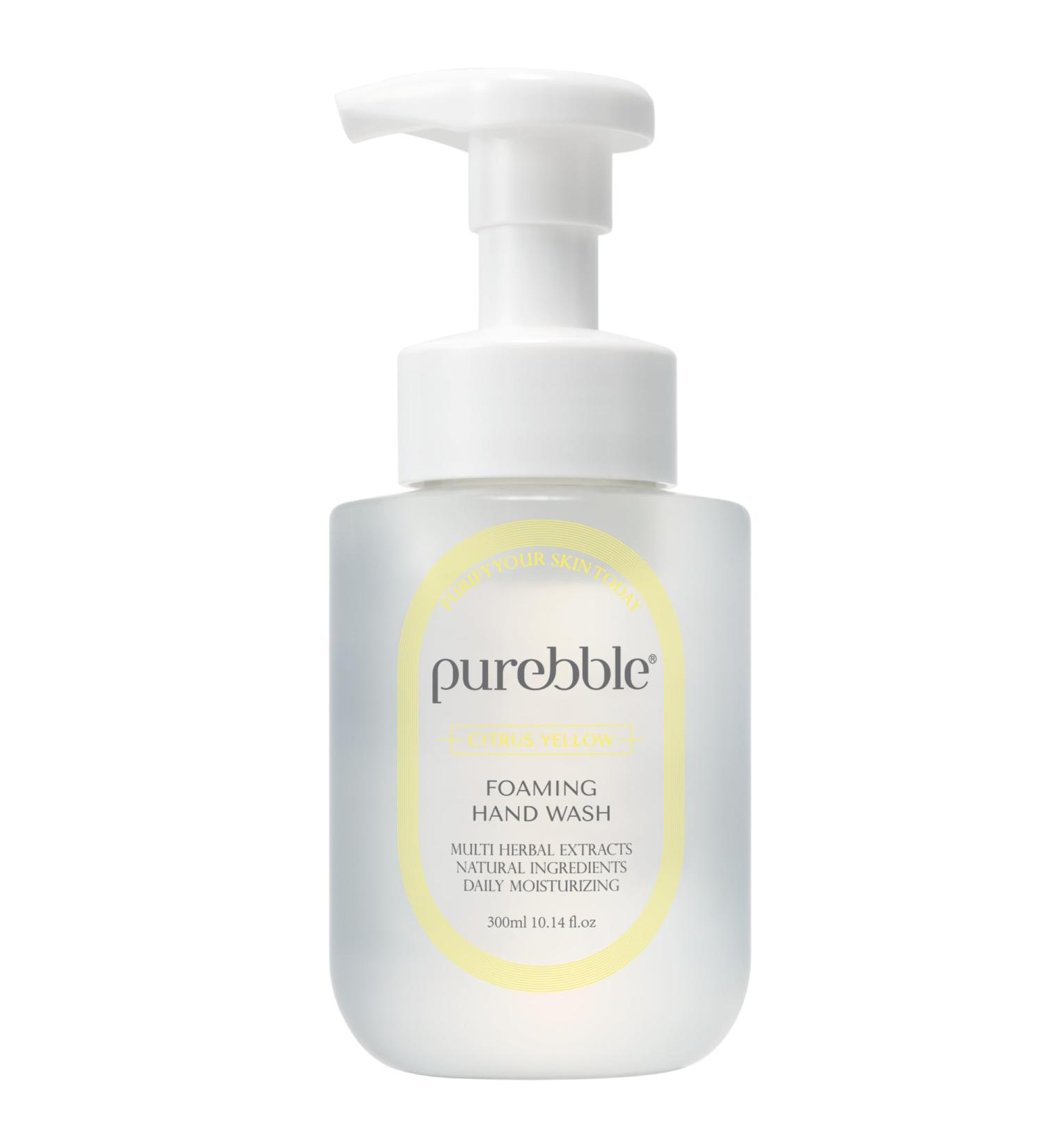 Citrus Yellow Foaming Hand Wash with Hyaluronic Acid Lemon Scent | Gentle Hydrating Luxurious Formula | For Kitchen and Bathroom | Cruelty Free Sulfate Free | 10.14 fl oz 10.14 Fl Oz (Pack of 1) Citrus Yellow - Buy Online on GoSupps.com