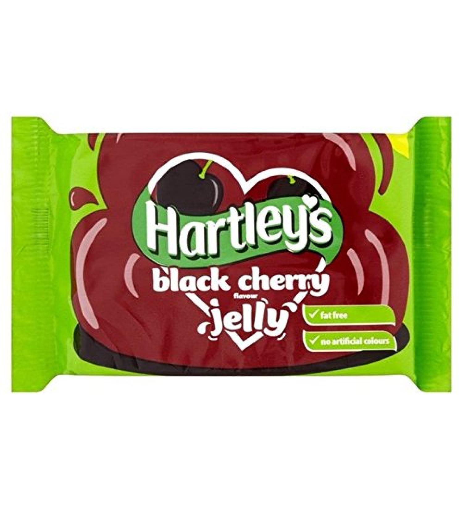Hartleys 135G Cherry Jelly - Black (Pack of 2)