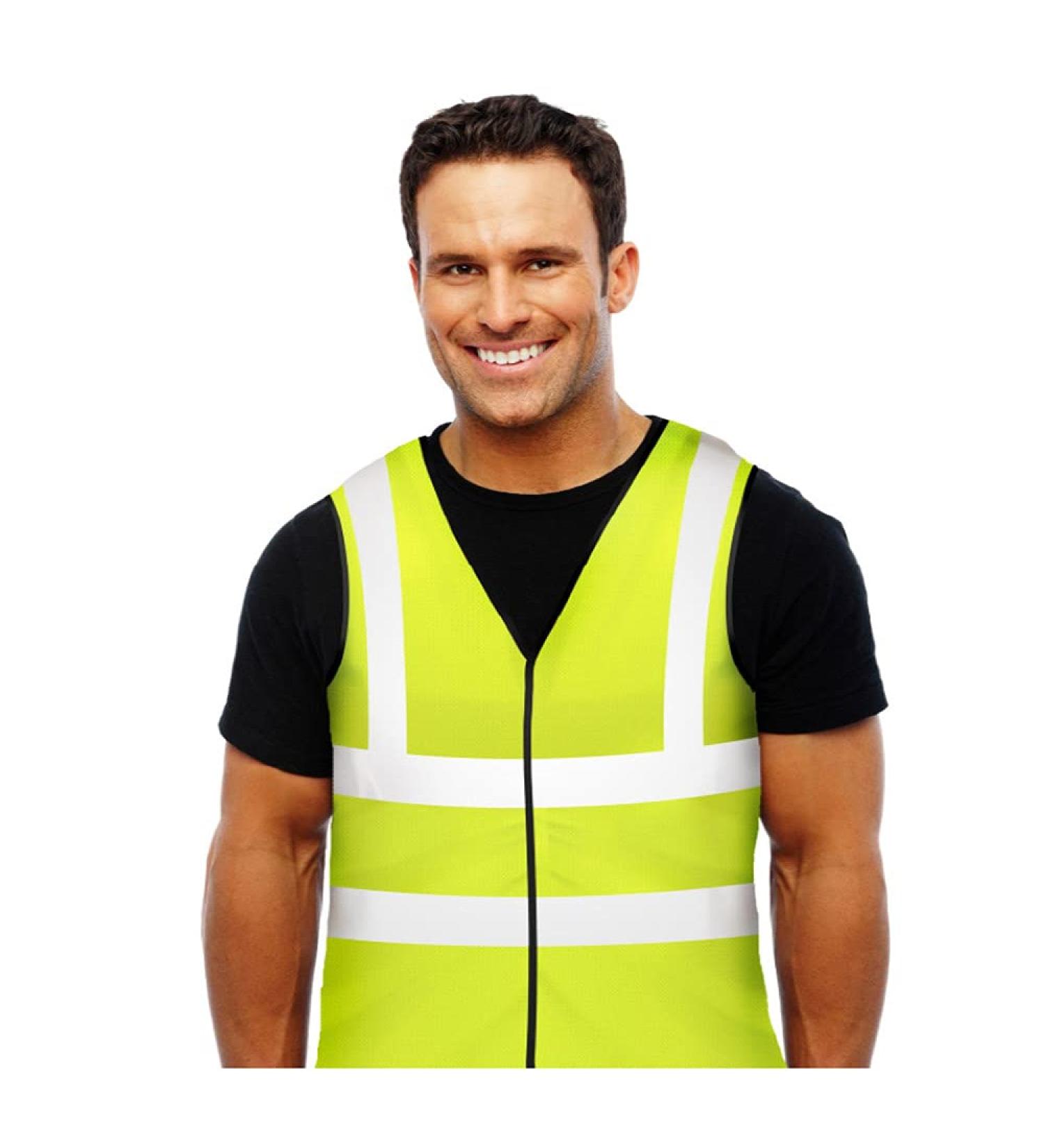 Aqua Coolkeeper Cooling Vest | Neon Yellow Reflective Work Safety Vest - Size M | Enhanced Comfort & Safety for International Shipping - Buy Online on GoSupps.com