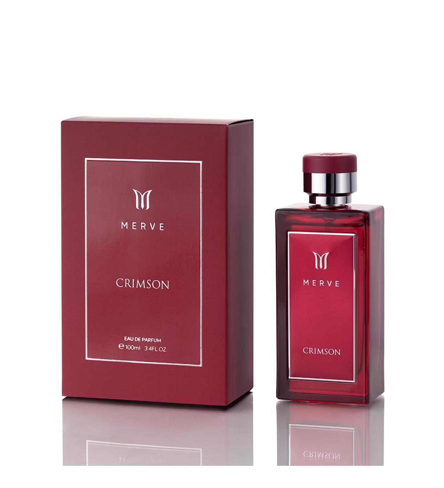 Merve Crimson Premium Long Lasting Fragrance Luxury Scent For Men | Sweet Spicy Citrus Amber - Buy Online on GoSupps.com