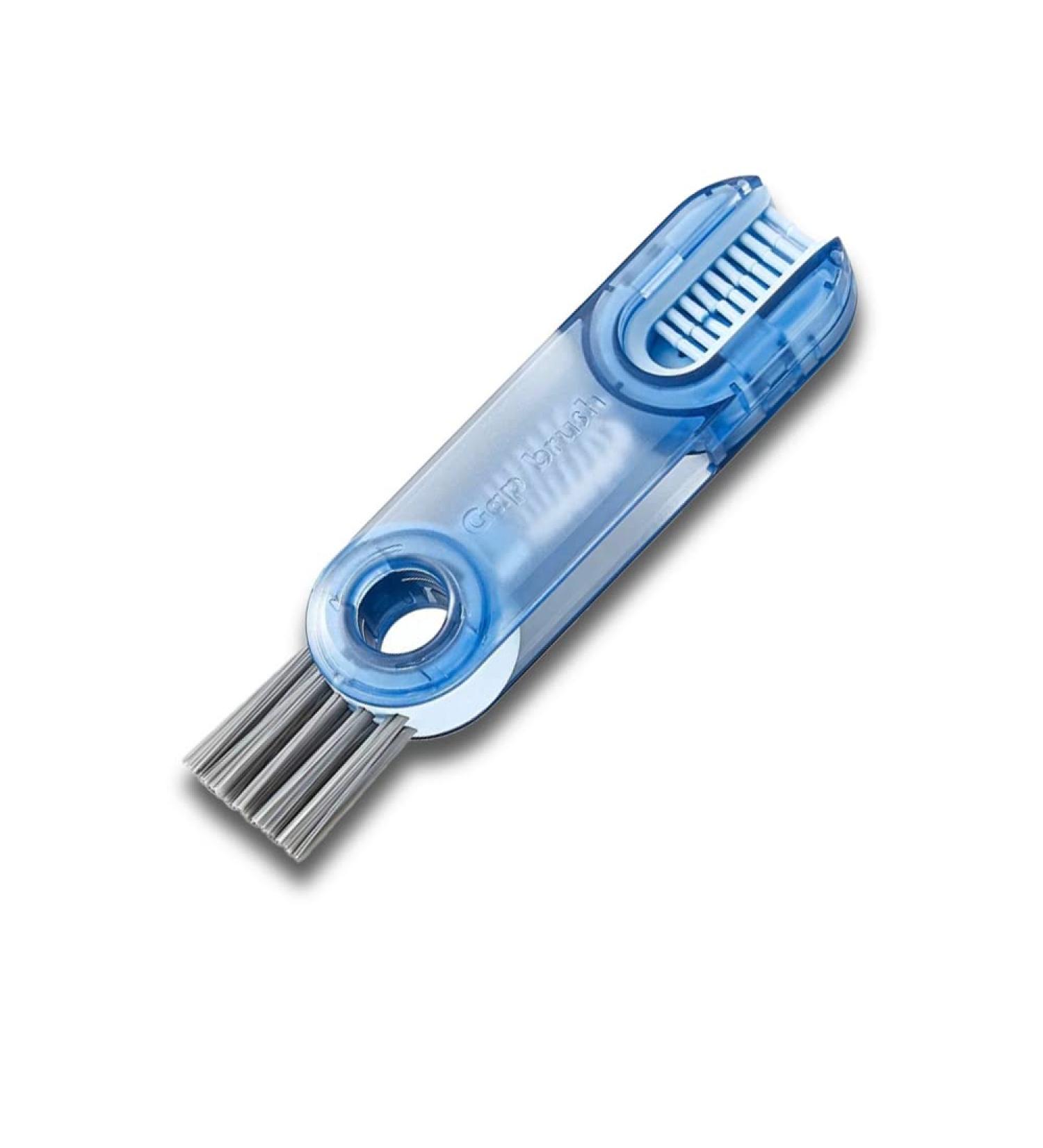 Lmyzcbzl 3 in 1 Multifunctional Cleaning Brush Cup Lid Cleaning Brush Multifunctional Cleaning Brush Tiny Bottle Cup Lid Detail Brush Crevice Cleaning Brush Blue - Buy Online on GoSupps.com