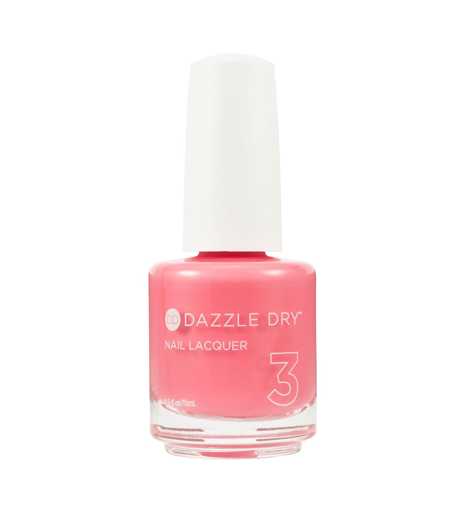 Dazzle Dry Nail Lacquer - Going Cray Sea Coral Pink Cream (0.5 fl oz) - Buy Online on GoSupps.com