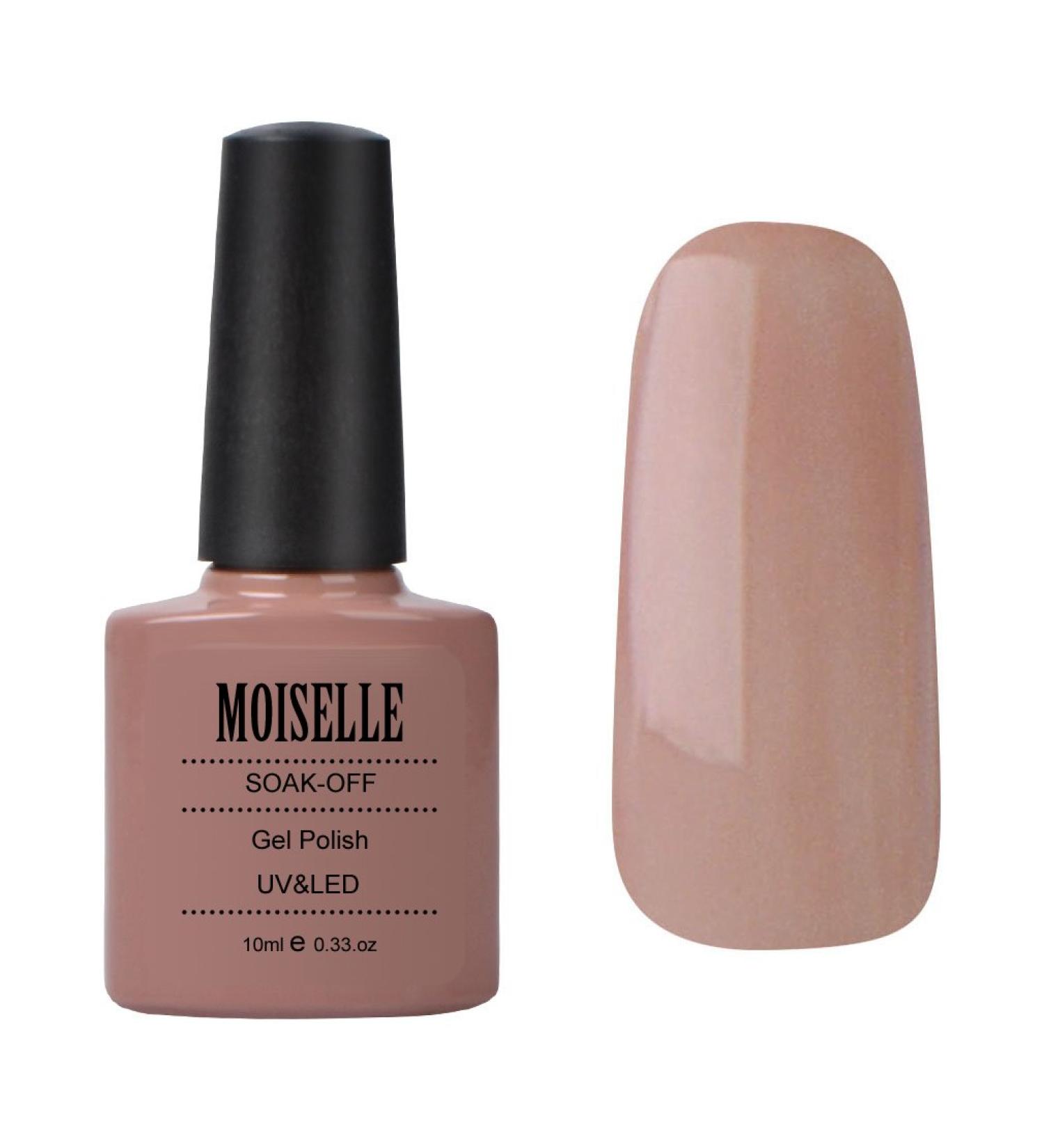 Moiselle Gel Nail Polish Soak Off UV LED Nail Art Varnish Manicure 10ml Pearl Satin Pajamas #90486 - Buy Online on GoSupps.com