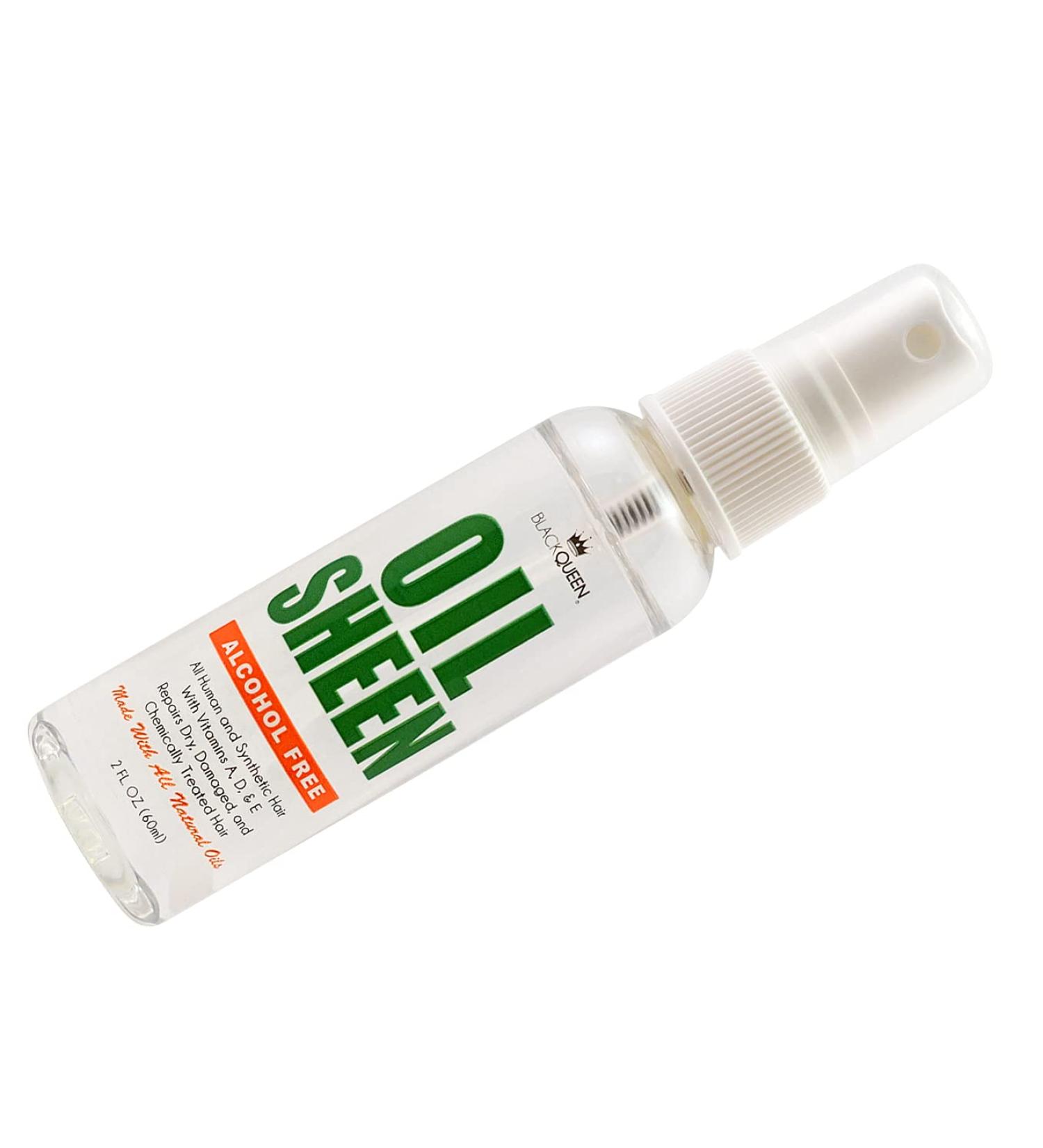 Black Queen Hair Oil Sheen Spray for Locs Dreadlocks Twists Braids Cornrows 4C Hair - Moisturizing Refreshing - Made in the USA (pack of 2 2 oz) - Buy Online on GoSupps.com