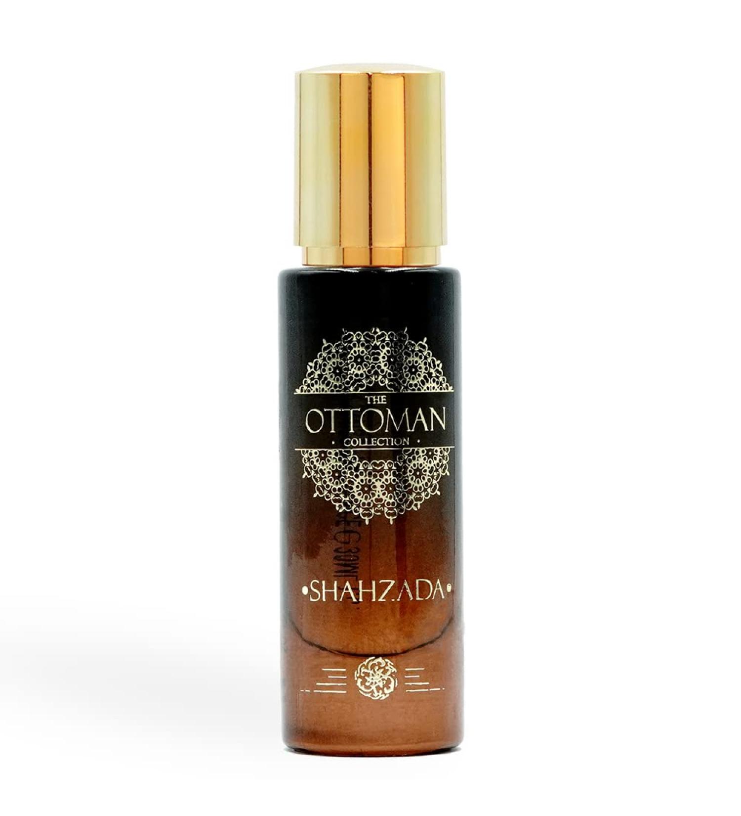 Ottoman Shahzada Perfum | Floral Fruity Musk- for Men & Women | Fresh Unisex Premium Fragrance Perfum- Fruity Floral & Woody Notes- 1.0 oz (30ml)