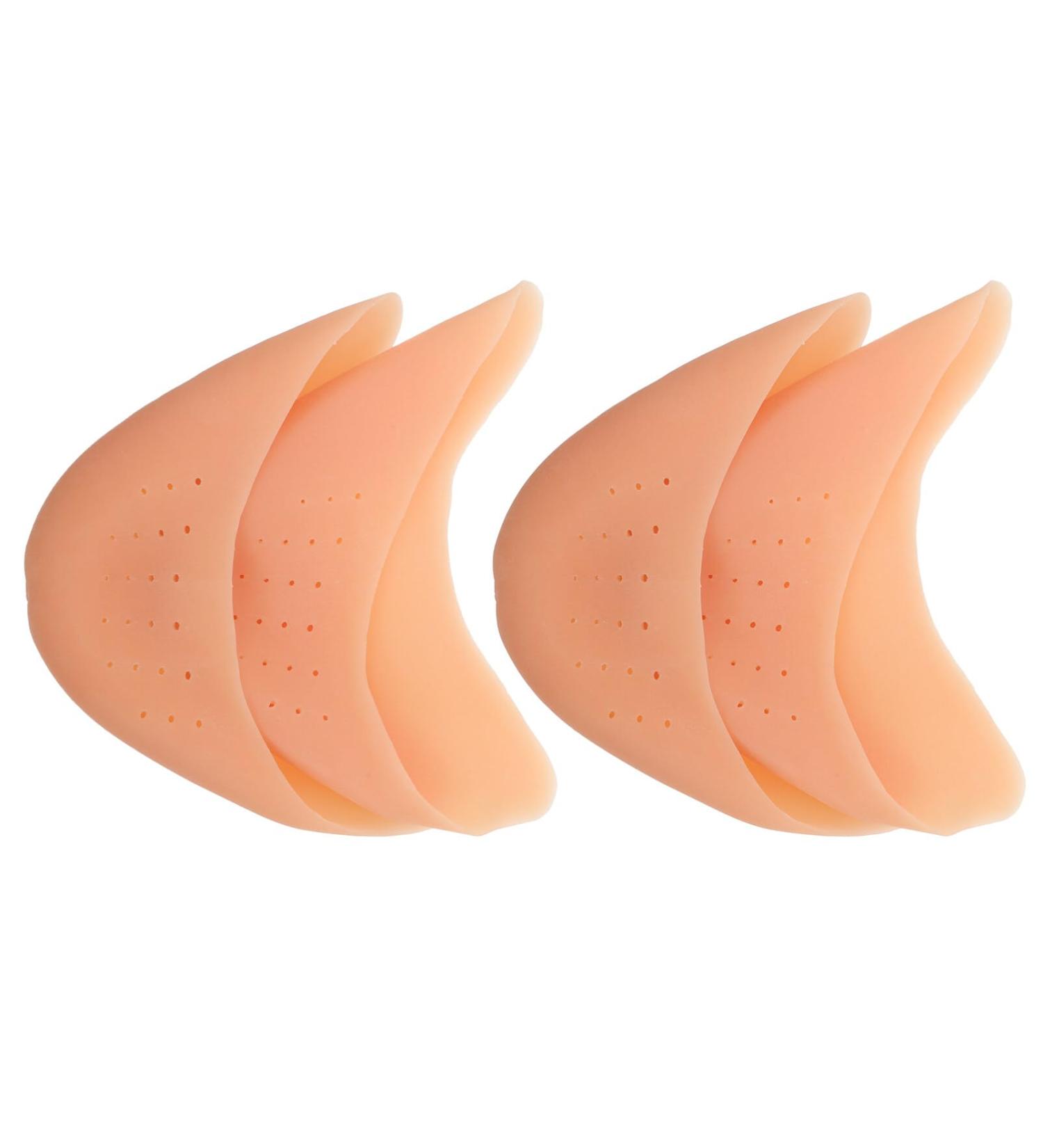 2 Pairs Gel Toe Caps & Inserts for High Heels Pointe Shoes & Bunny Boots | Ultimate Toe Protectors & Comfort - Buy Online on GoSupps.com
