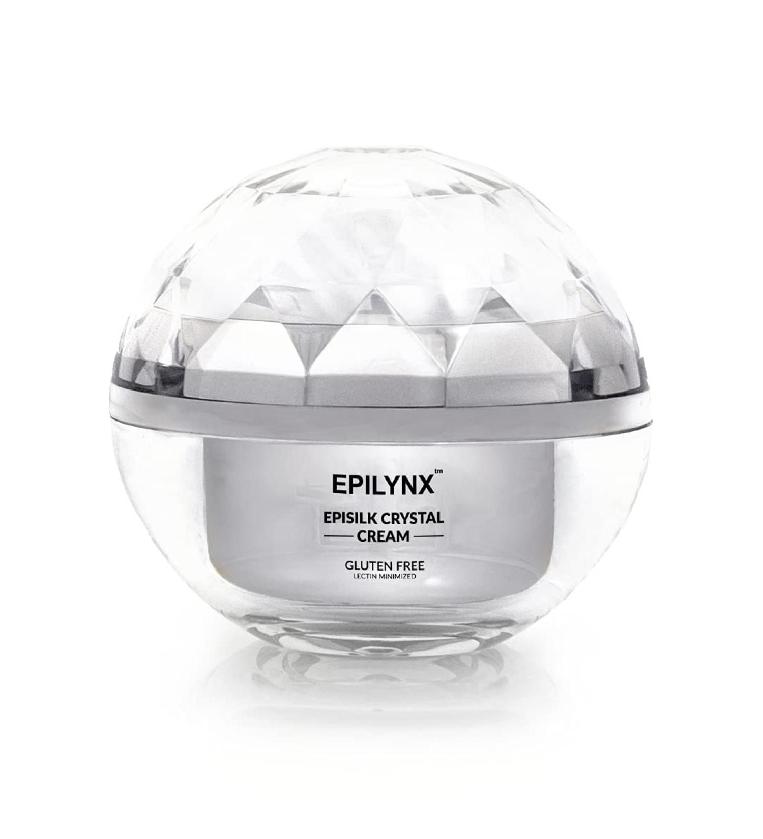 EpiSilk Crystal Day Anti-Aging Face Moisturizer for Sensitive Skin | Allergen-Free Reduces Redness & Dryness | Silk Peptides | EPILYNX by Dr. Liia - 1 oz - Buy Online on GoSupps.com