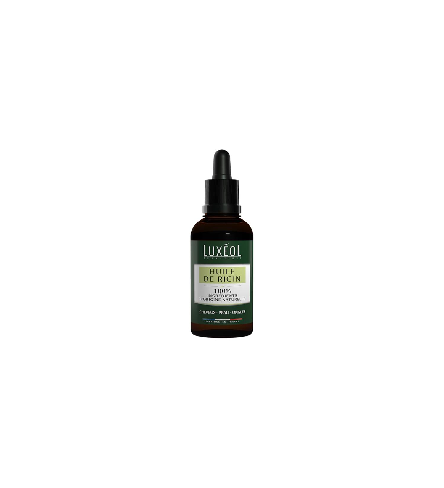 LUX OL - Castor Oil - Nails & Skin - Helps Nourish Protect Strengthen & Promote Hair Growth - 100% Natural Ingredients - Made in France - 50ml - Buy Online on GoSupps.com