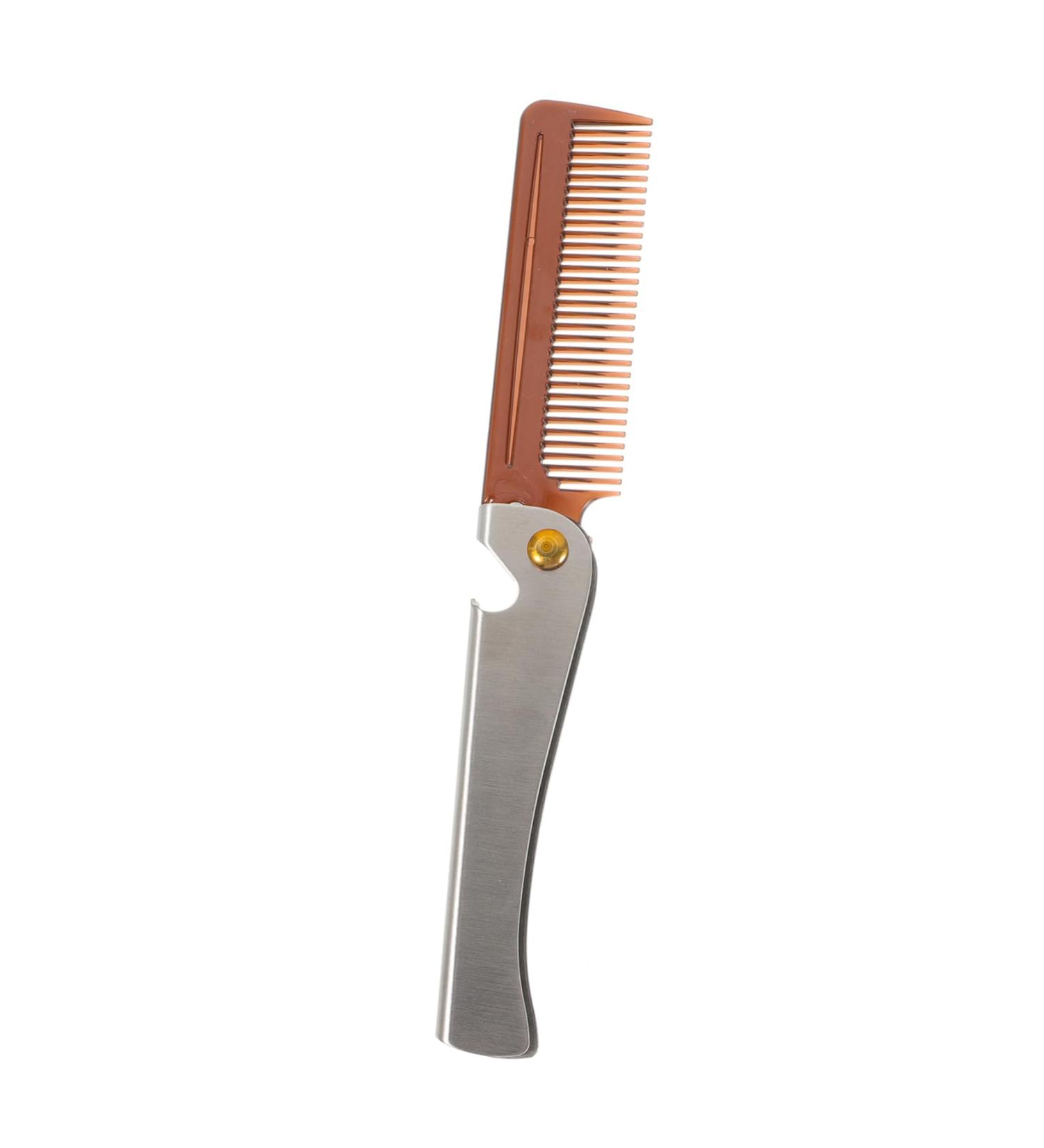 Vintorky Taschenkamm Beard Brush - Premium Beard Care & Salon Quality Face Hairbrush for Men - Buy Online on GoSupps.com