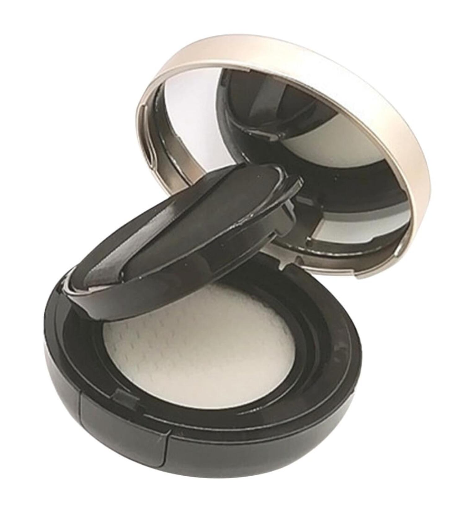 Box Makeup Container Black Container Body Powder Loose Powder Containers Small Powder Container Powder Container with Puff Abs Dispenser Travel Sponge - Buy Online on GoSupps.com