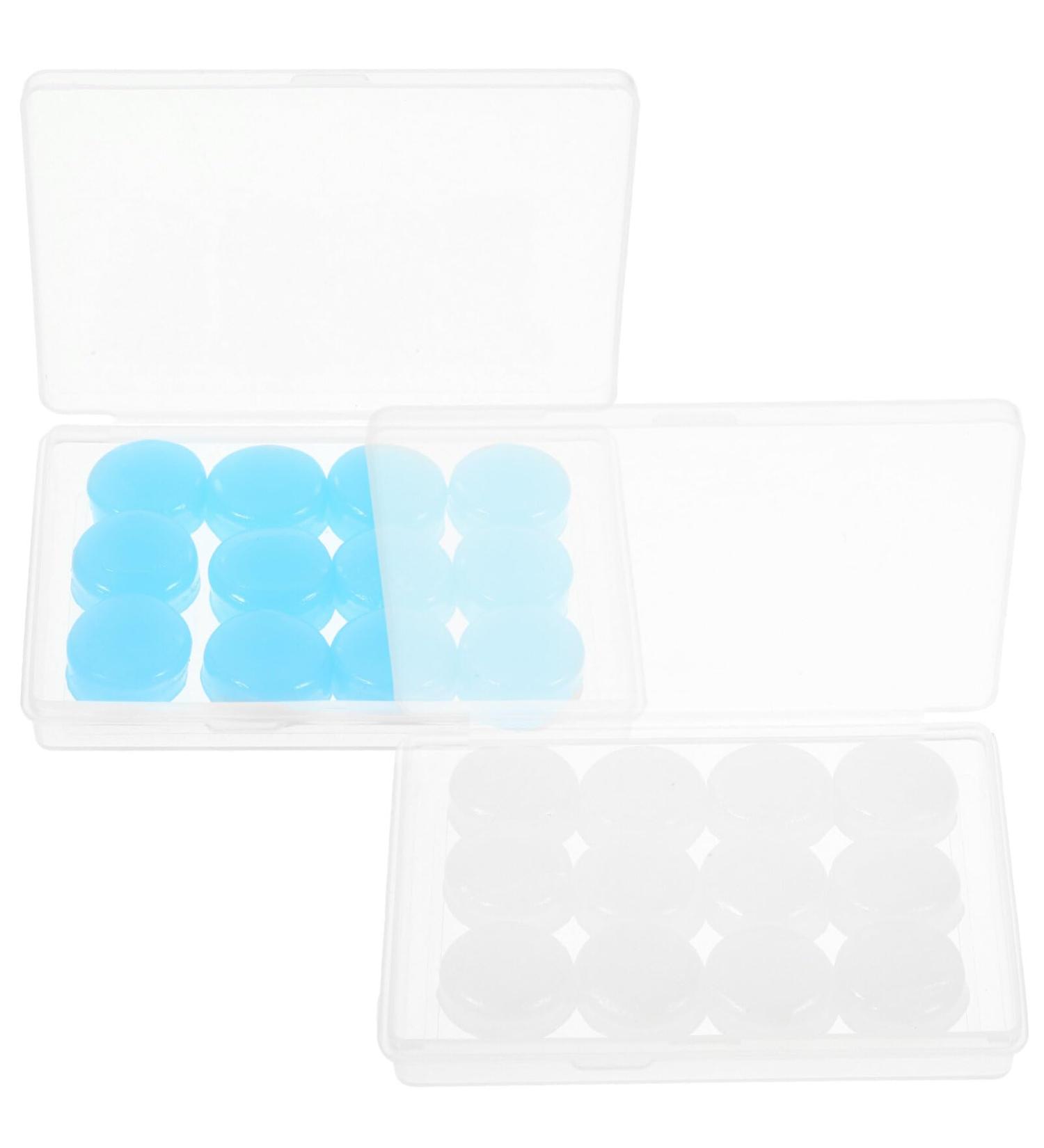Buy 12 Pairs of Silicone Earplugs for Swimming & Travel | Universal Noise-Cancelling Ear Plugs for Adults - Buy Online on GoSupps.com