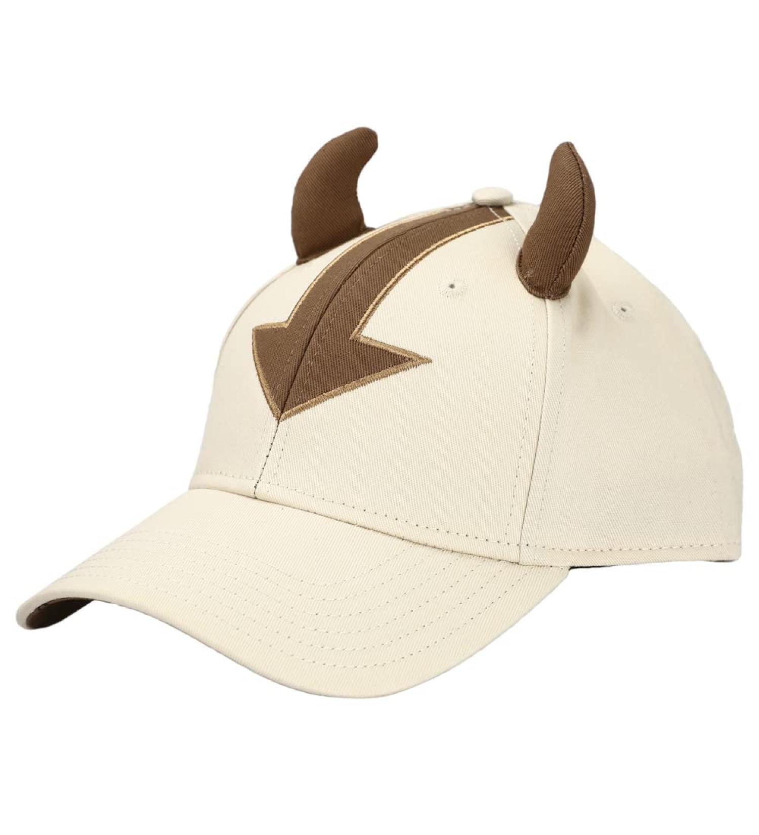 Avatar The Last Airbender Appa Character 3D Big Face Snapback Hat - White - Buy Online on GoSupps.com