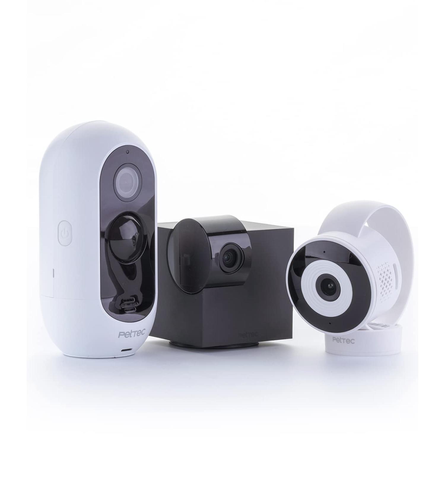Pettec 360 Dog Camera Set - Full HD Pet Surveillance with Night Vision & No Subscription | Cam Lite & Free App Controlled Voice Function for Dogs & Cats - Buy Online on GoSupps.com