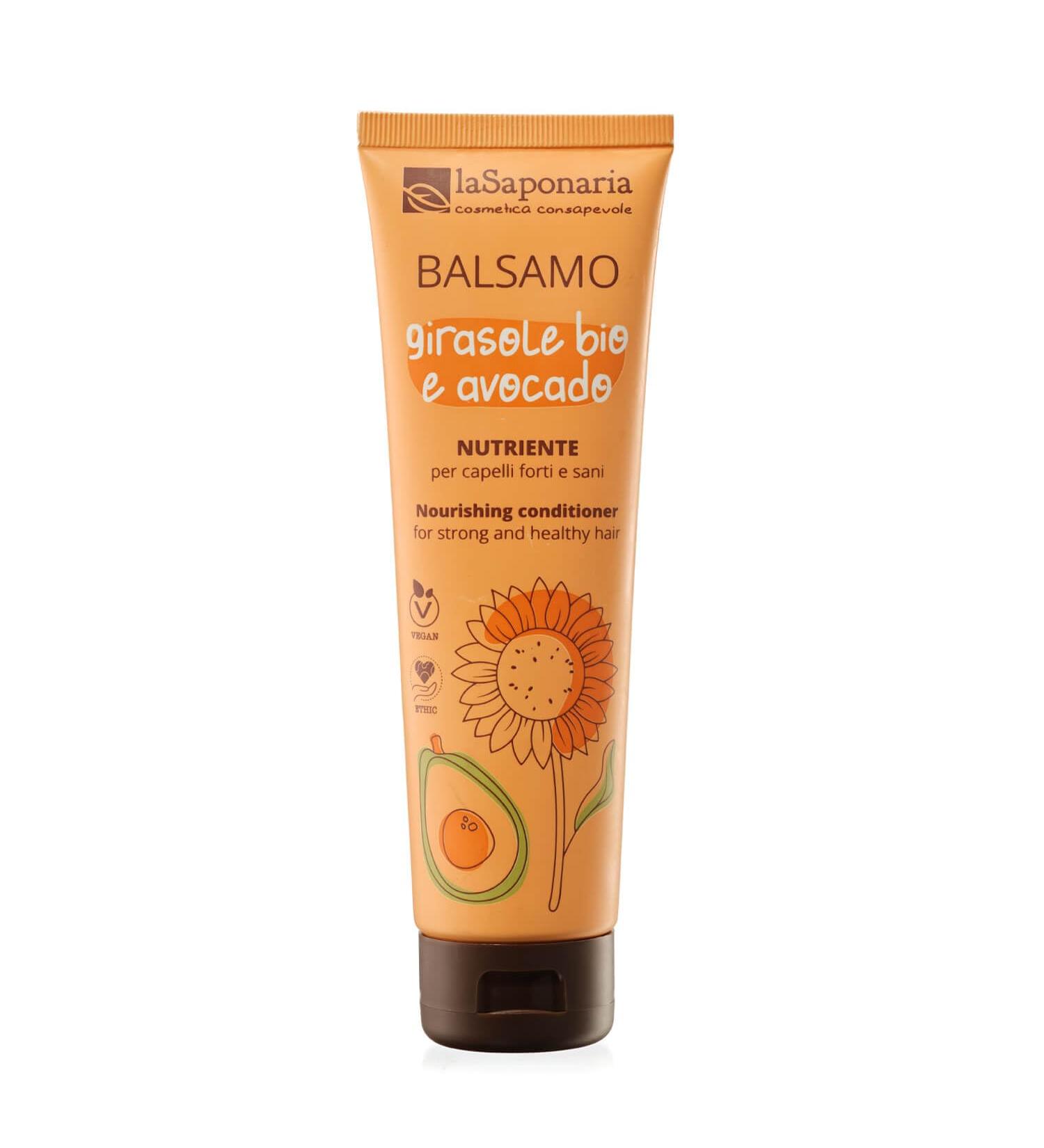  La Saponaria LA SAPONARIA Organic Sunflower & Avocado Balm 150 ml - Buy Online on GoSupps.com