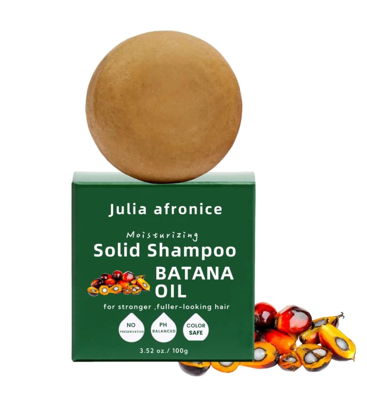 Solid shampoo with batana oil for hair growth and improvement all types - Buy Online on GoSupps.com