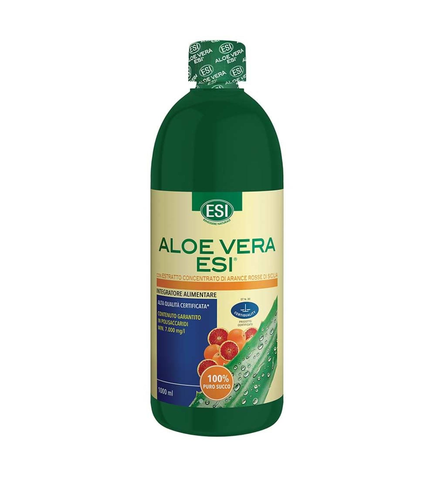 ESI Aloe Juice with Red Orange 1000m