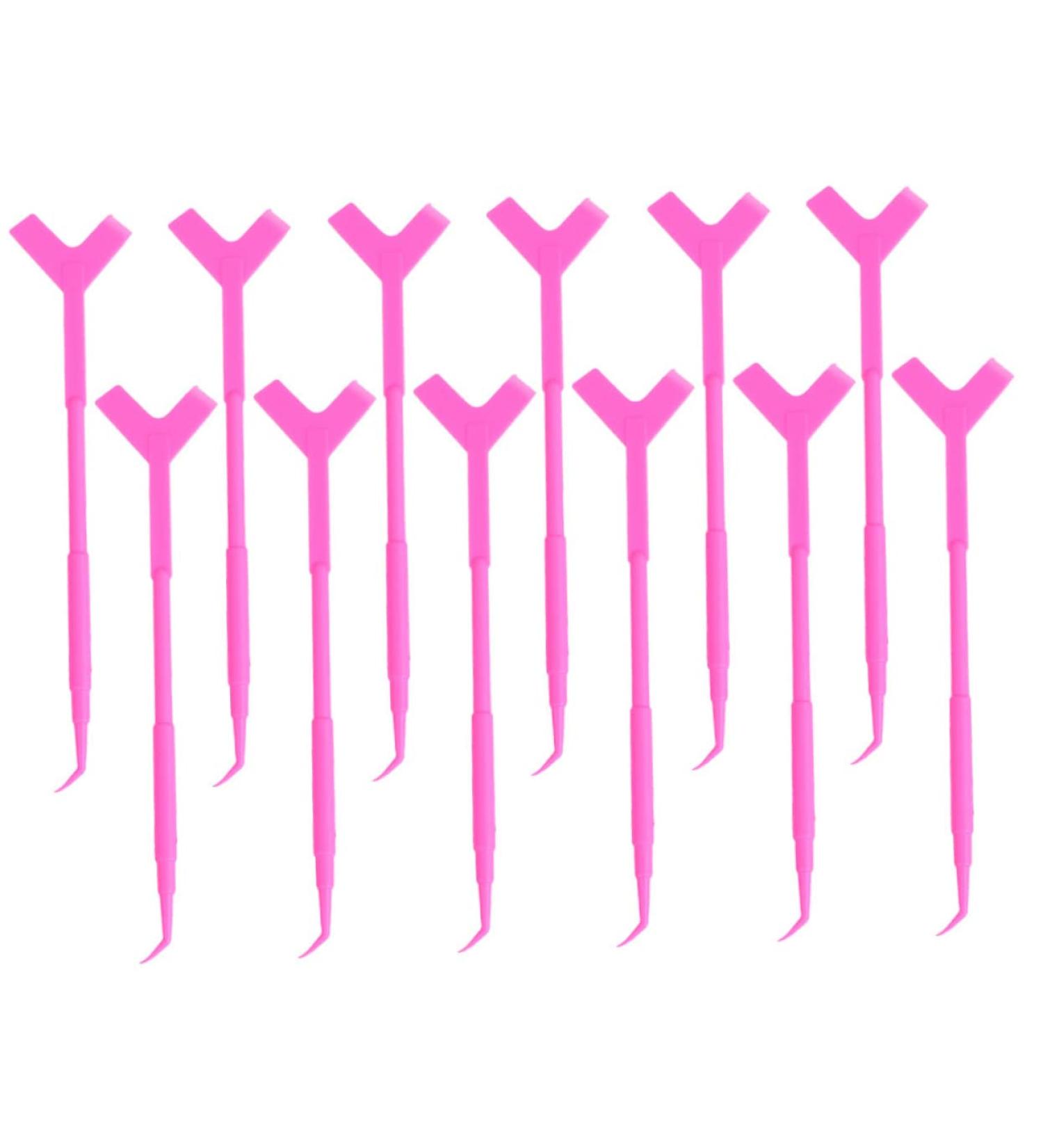 MAGICLULU 12pcs Y-Shaped False Eyelash Brush Set - Perfect Lash Perm & Lift Tools for Stunning Eyelashes - International Shipping Available - Buy Online on GoSupps.com