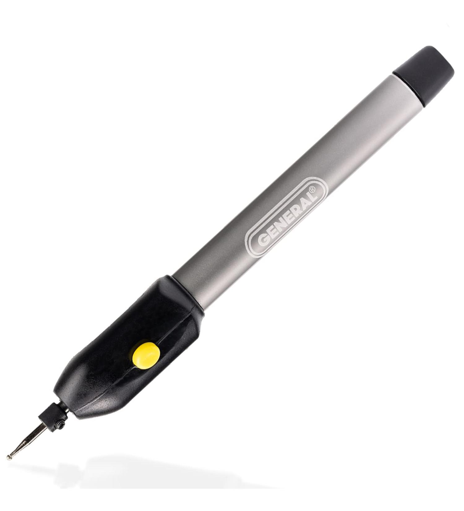 General Tools Cordless Engraving Pen - Diamond Tip Metal Etching Tool for Toys, Sporting Goods, Glass Gifts - Buy Online on GoSupps.com