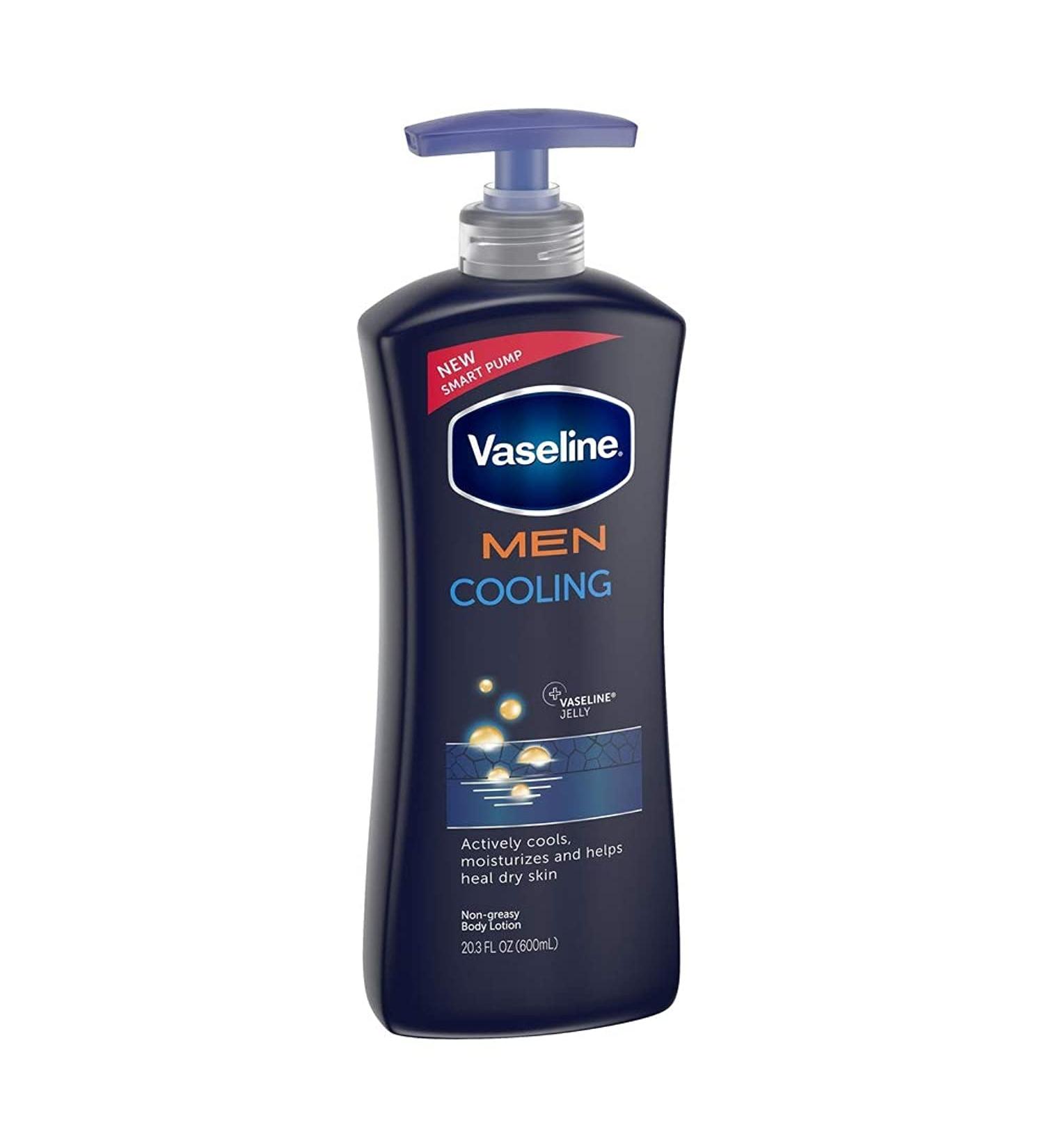 Vaseline Men Cooling Hydration Body Lotion 20.3 oz (Pack of 5). 20.3 Fl Oz (Pack of 5)