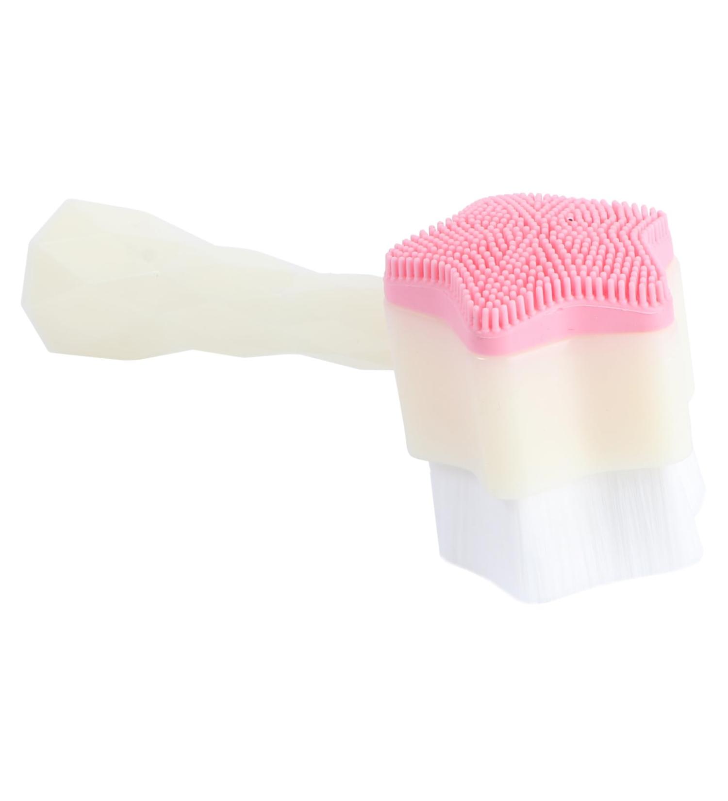 Mikinona Facial Cleansing Brush Travel Facial Cleanser Scrubber Bath Scrubber for Body Face Scrubber Brush Facial Skin Scrubber Brush Face Brush Cosmetic Man 13x5cm Sky-blue - Buy Online on GoSupps.com