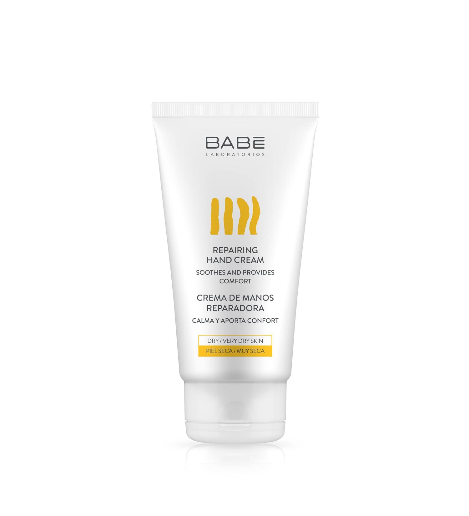 Laboratorios Bab Hand and Nail Repair Cream 50 ml - Regenerating Nourishing & Moisturizing for Cracked Hands - Cold Resistant & Quick Absorption - Buy Online on GoSupps.com