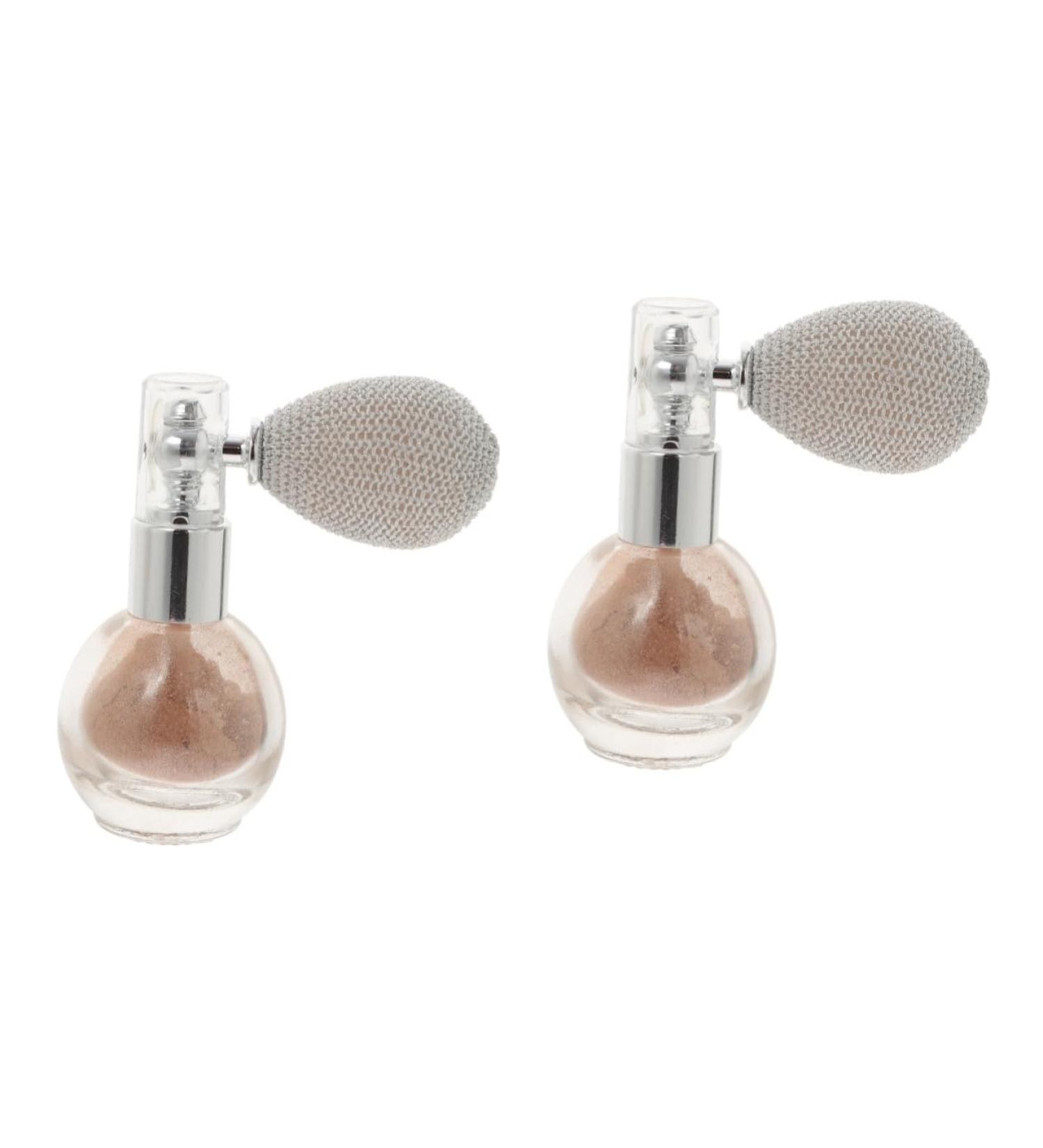Didiseaon 2pcs Body Powder Spray Body Highlighter Powder Eyeshadow Pressed Plastic Miss Face Loose Powder - Buy Online on GoSupps.com