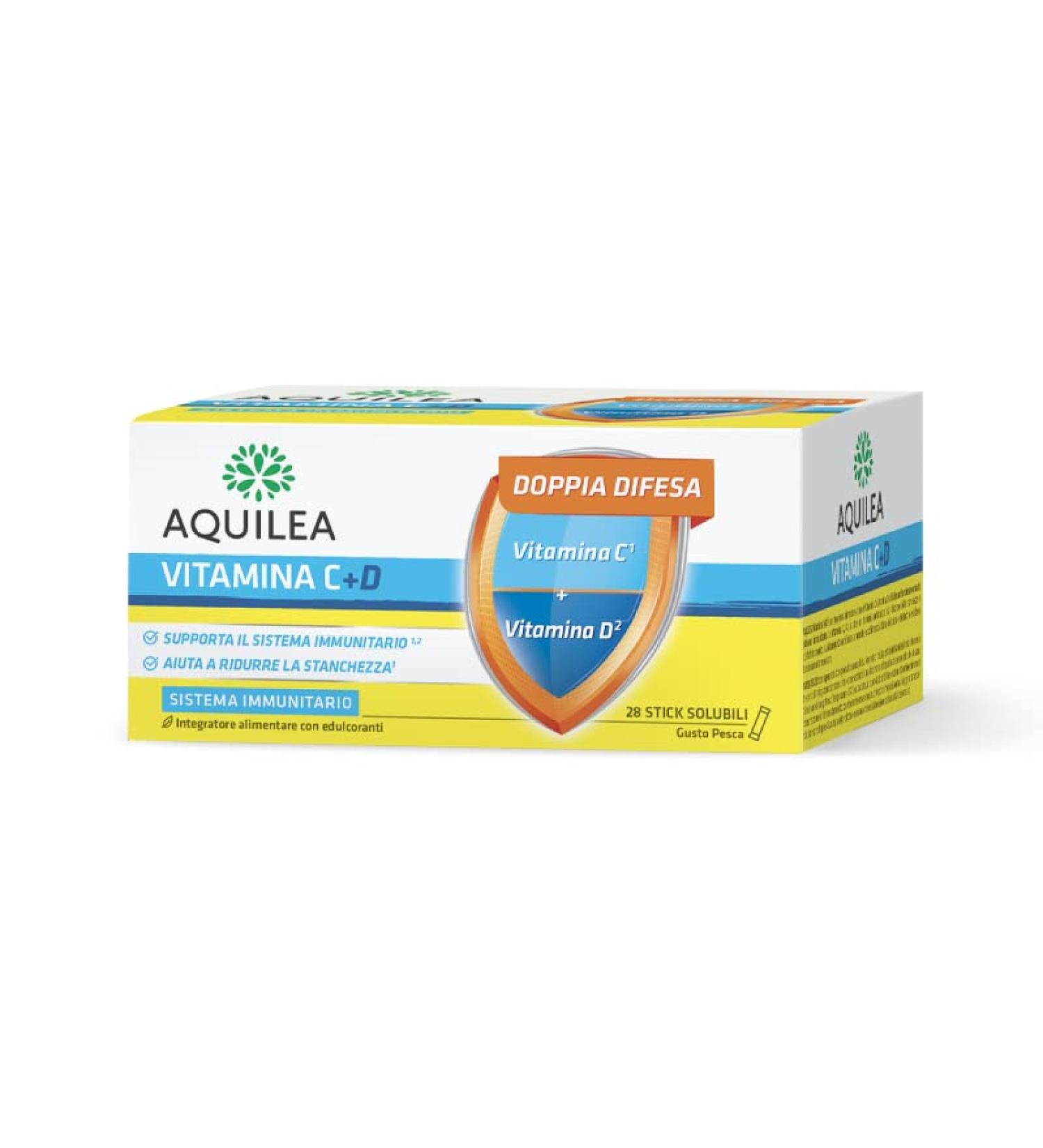 AQUILEA Aquilea vitamins C+D 28 sachets