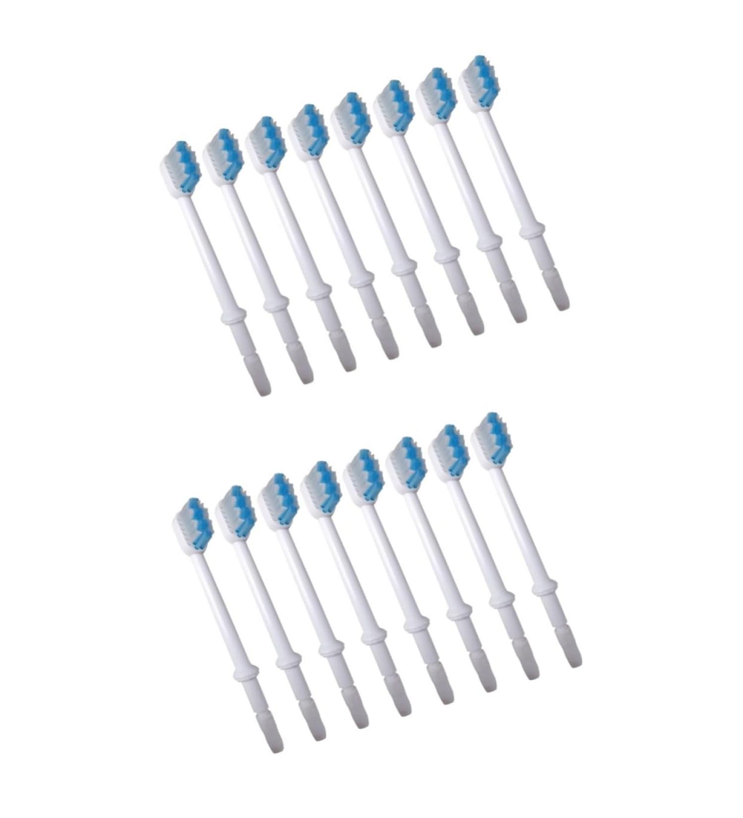 Buy Healvian 16 STK Replacement Brush Heads for Electric Toothbrushes - Water Flosser Tips & Oral Cleaning Accessories - Buy Online on GoSupps.com
