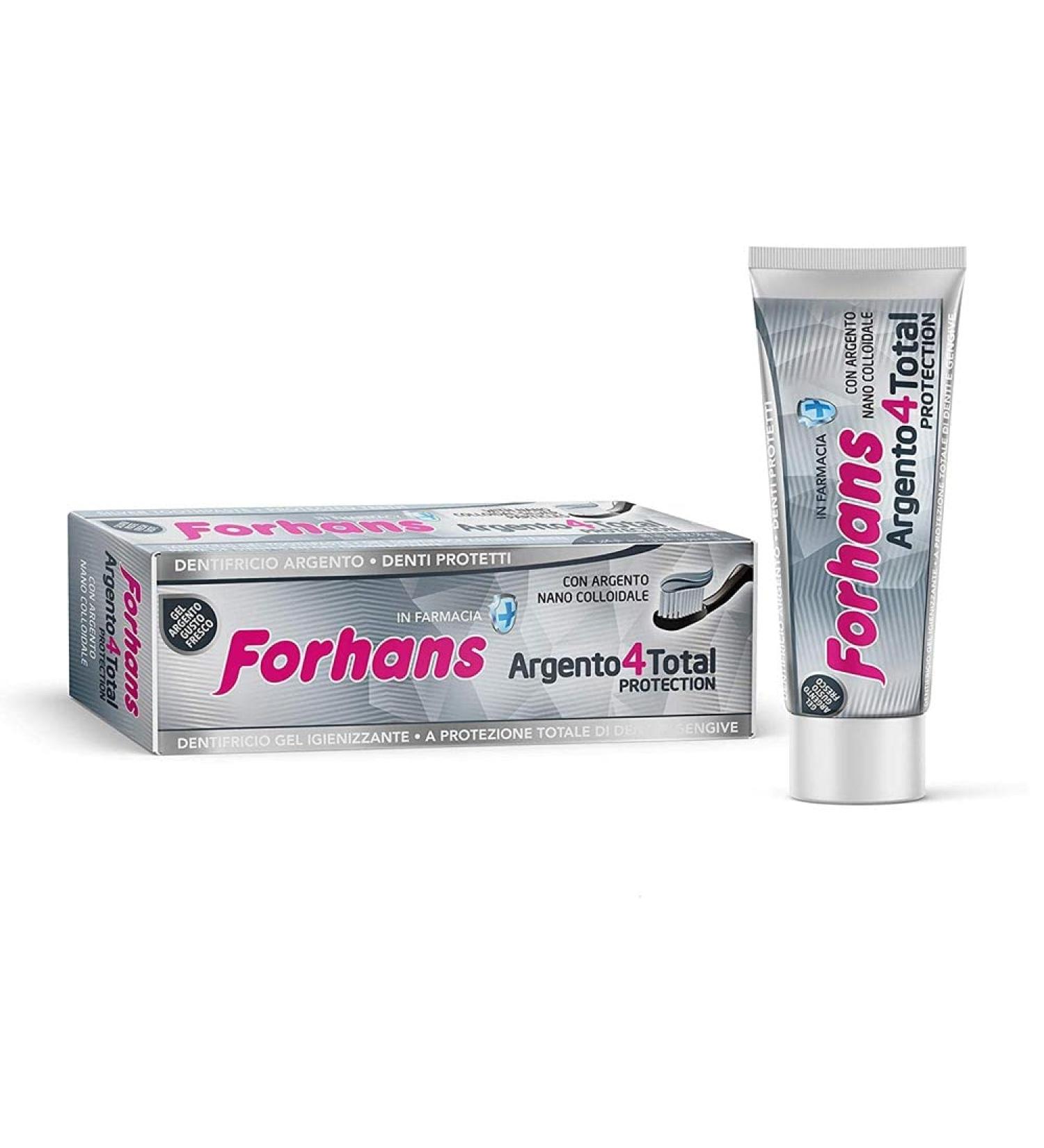 Forhans Argento 4Total Protection Anti-Battery Dental Care 12ml