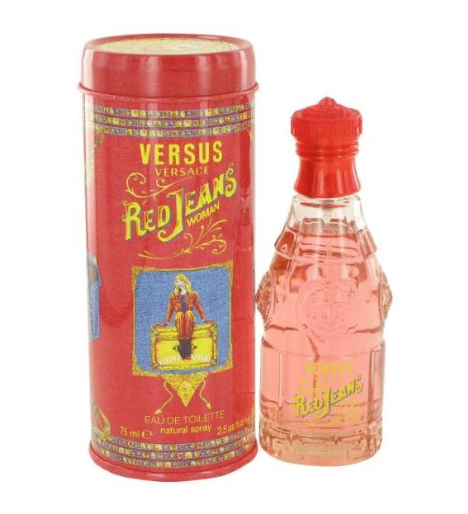 RED JEANS by Versace Eau De Toilette Spray 2.5 oz