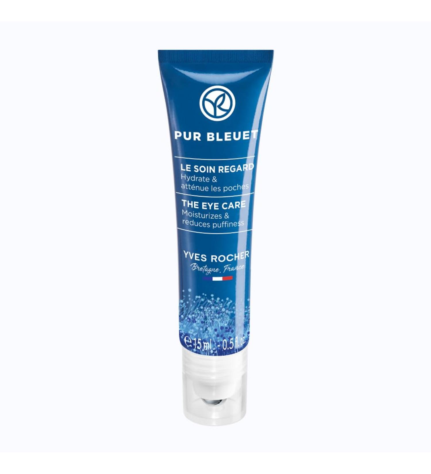 Yves Rocher PUR BLEUET Eye Care - 15ml Tube for Dark Circle Relief & Fresh Look | Shop Internationally - Buy Online on GoSupps.com