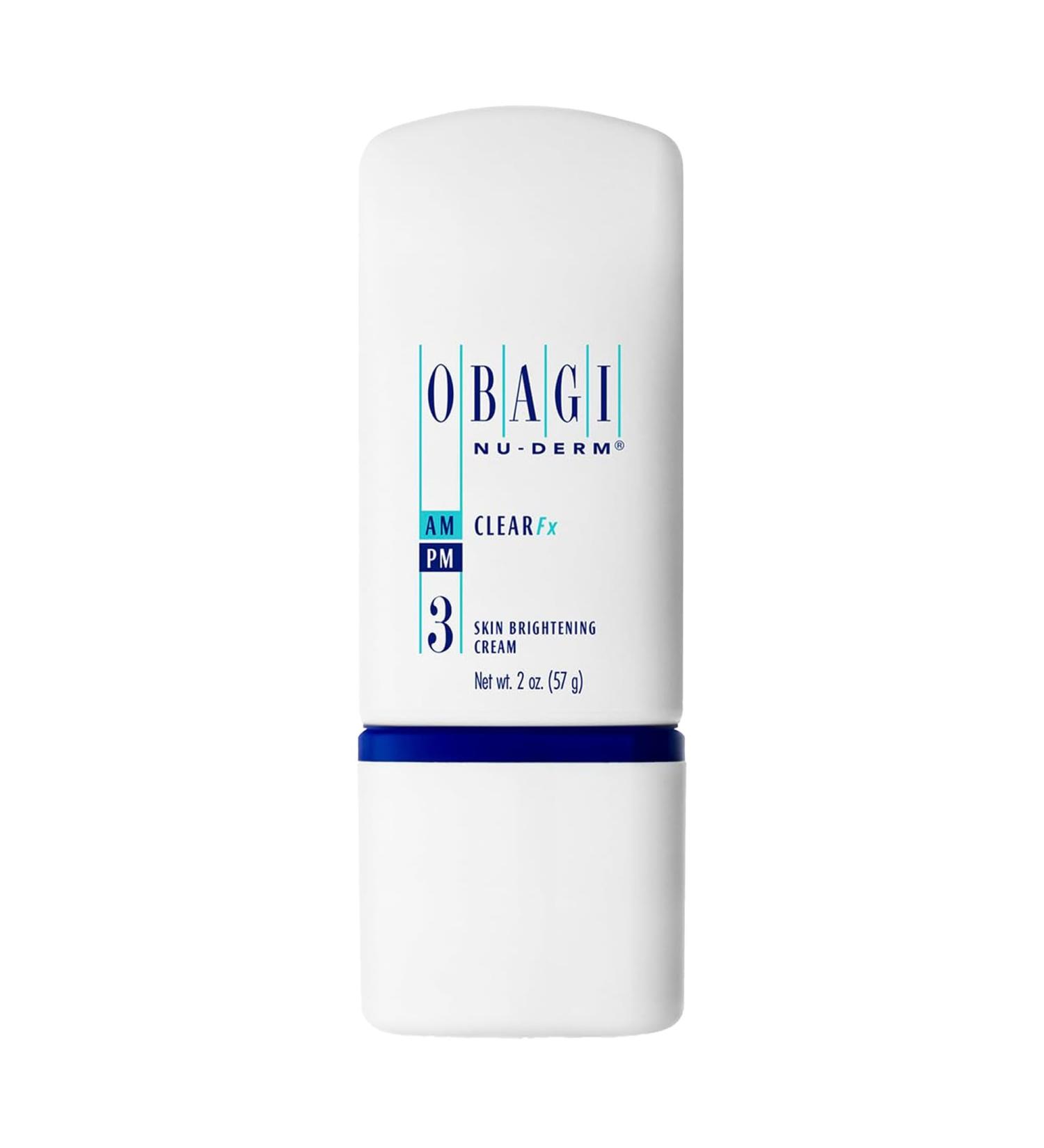 Obagi Medical Nu-Derm Clear Fx - Skin Brightening and Evening Cream with Arbutin Vitamin C and Lactic Acid 2 Ounce (Pack of 1) - Buy Online on GoSupps.com