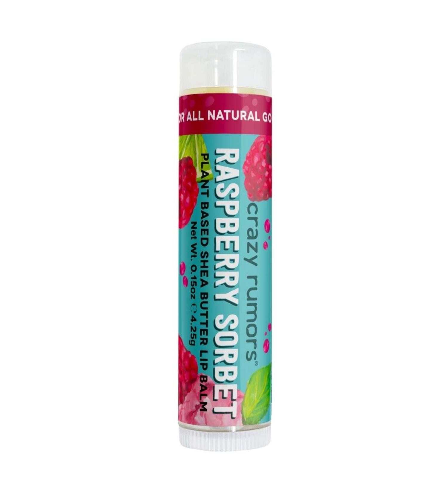 Buy Raspberry Sherbet Lip Balm - Crazy Rumors 0.15 oz | Nourishing & Flavorful - Ship Worldwide - Buy Online on GoSupps.com
