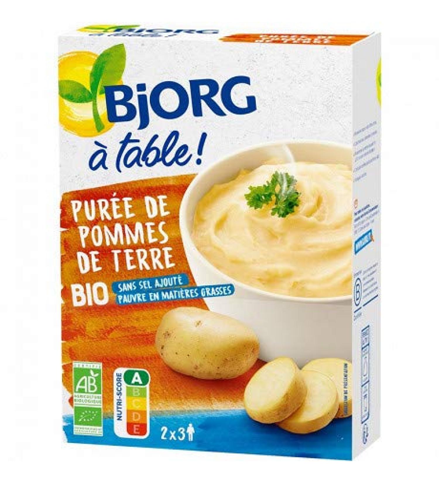 BJORG - Organic Mashed Potato and Rosemary 194G - Pack of 4  - Buy Online on GoSupps.com