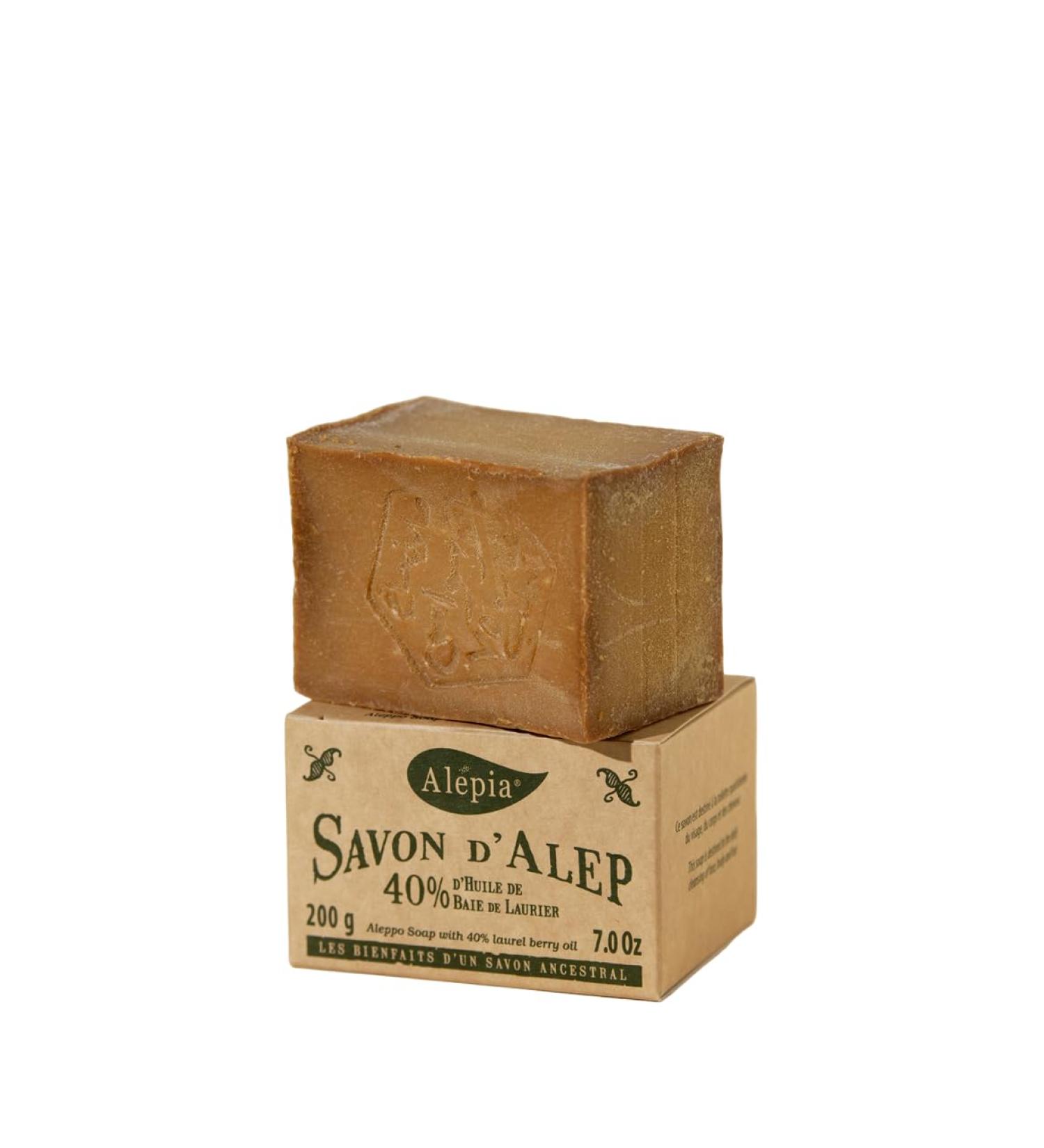  Alepia Alepia Authentic Aleppo Soap 40% 200g - Buy Online on GoSupps.com