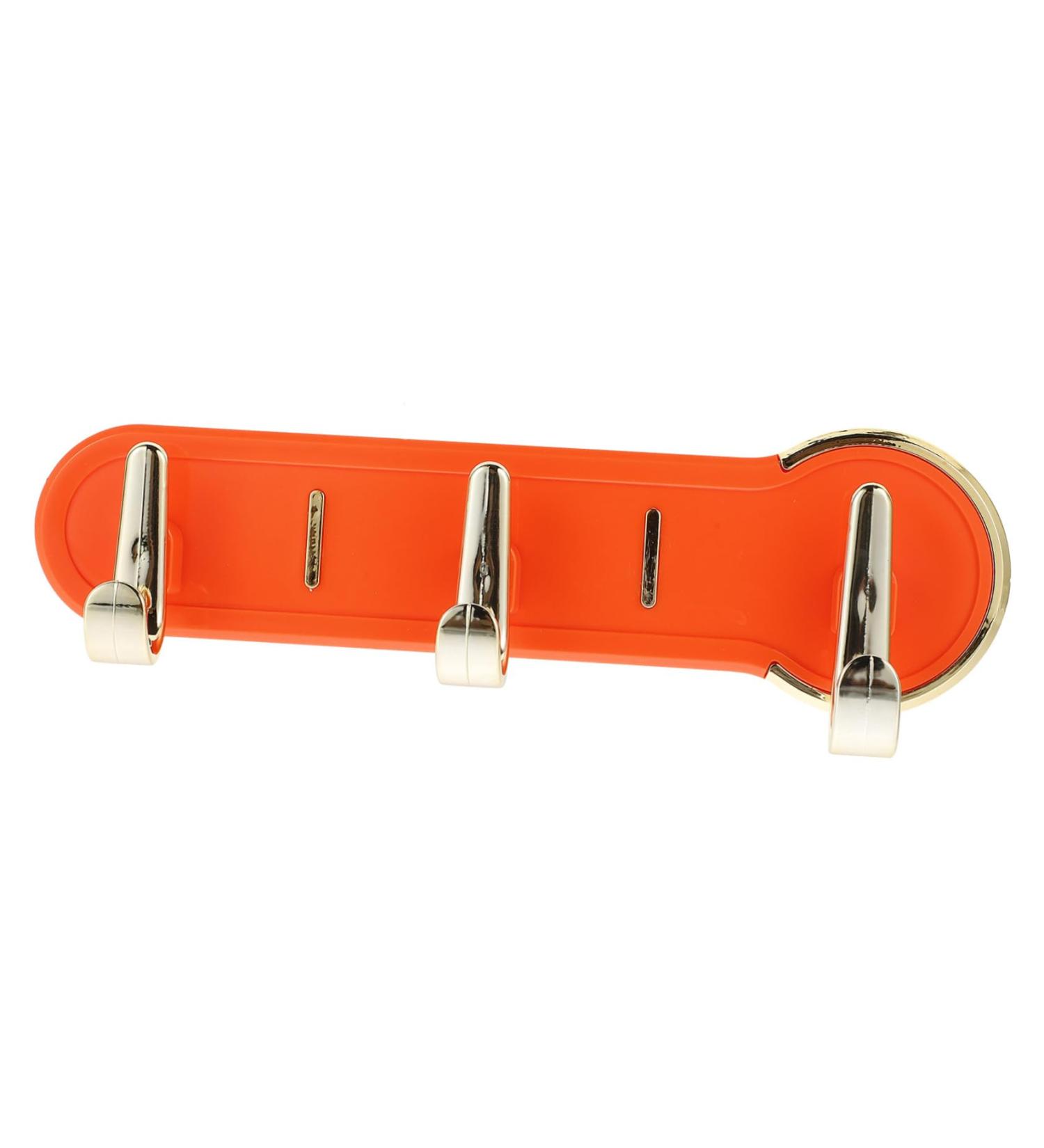Alipis Coat Drying Hangers Keychain Pegs Plastic Belt Wardrobe Wall for Silk Bath Purse Rack Back Rail 19X3CM Orange - Buy Online on GoSupps.com