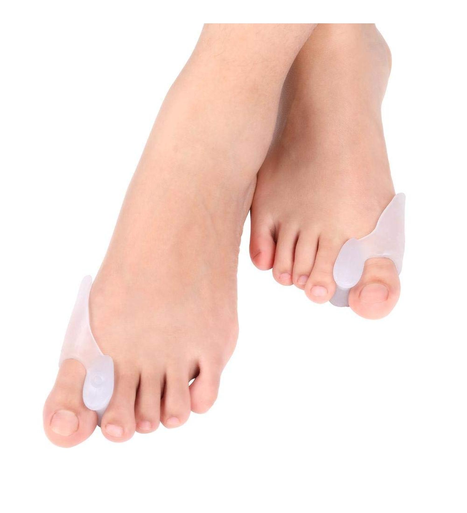 Silicone Gel Toe Separators Set for Men and Women - Bunion Correctors & Toe Protection - Buy Online on GoSupps.com