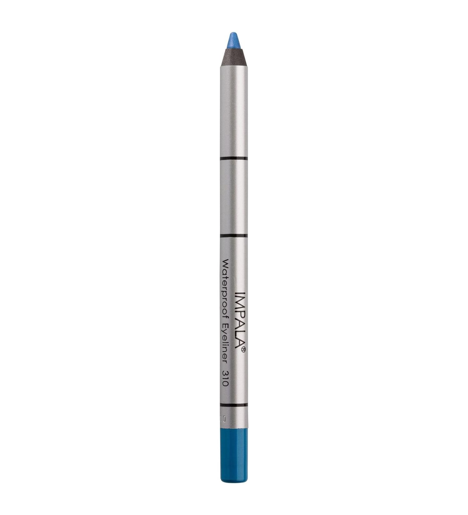 IMPALA Creamy Waterproof Navy Blue Eyeliner Pencil 310 - Define Contour or Smokey Effect - Long-Lasting & Water-Resistant - Buy Online on GoSupps.com