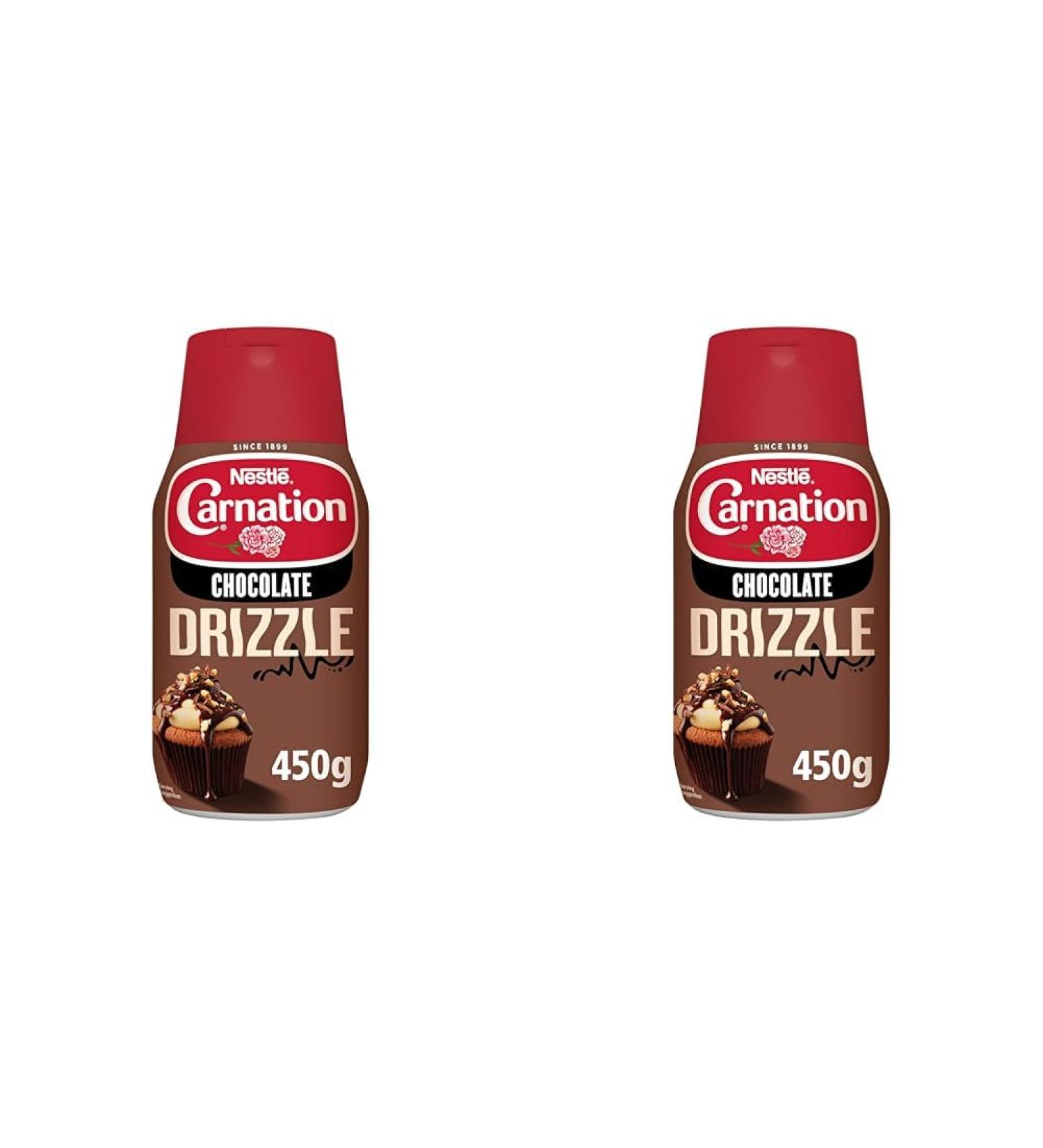 Carnation Drizzle Chocolate 450 g (Pack of 2) - Buy Online on GoSupps.com