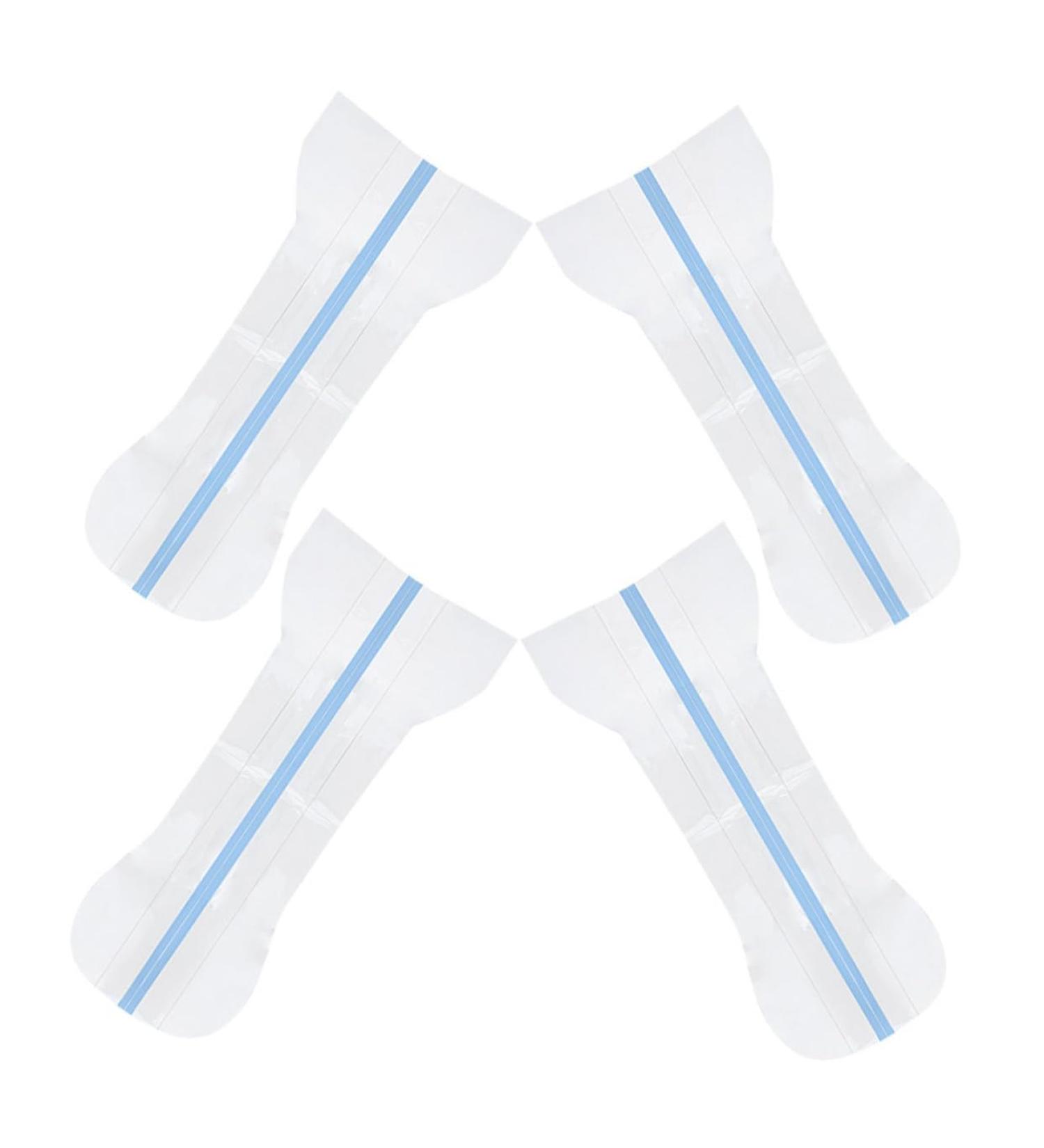 DRESSOOS 4pcs Swimming Stickers Water Proof Stickers Pads for Swimming Panti Liners Thin Pu White - Buy Online on GoSupps.com