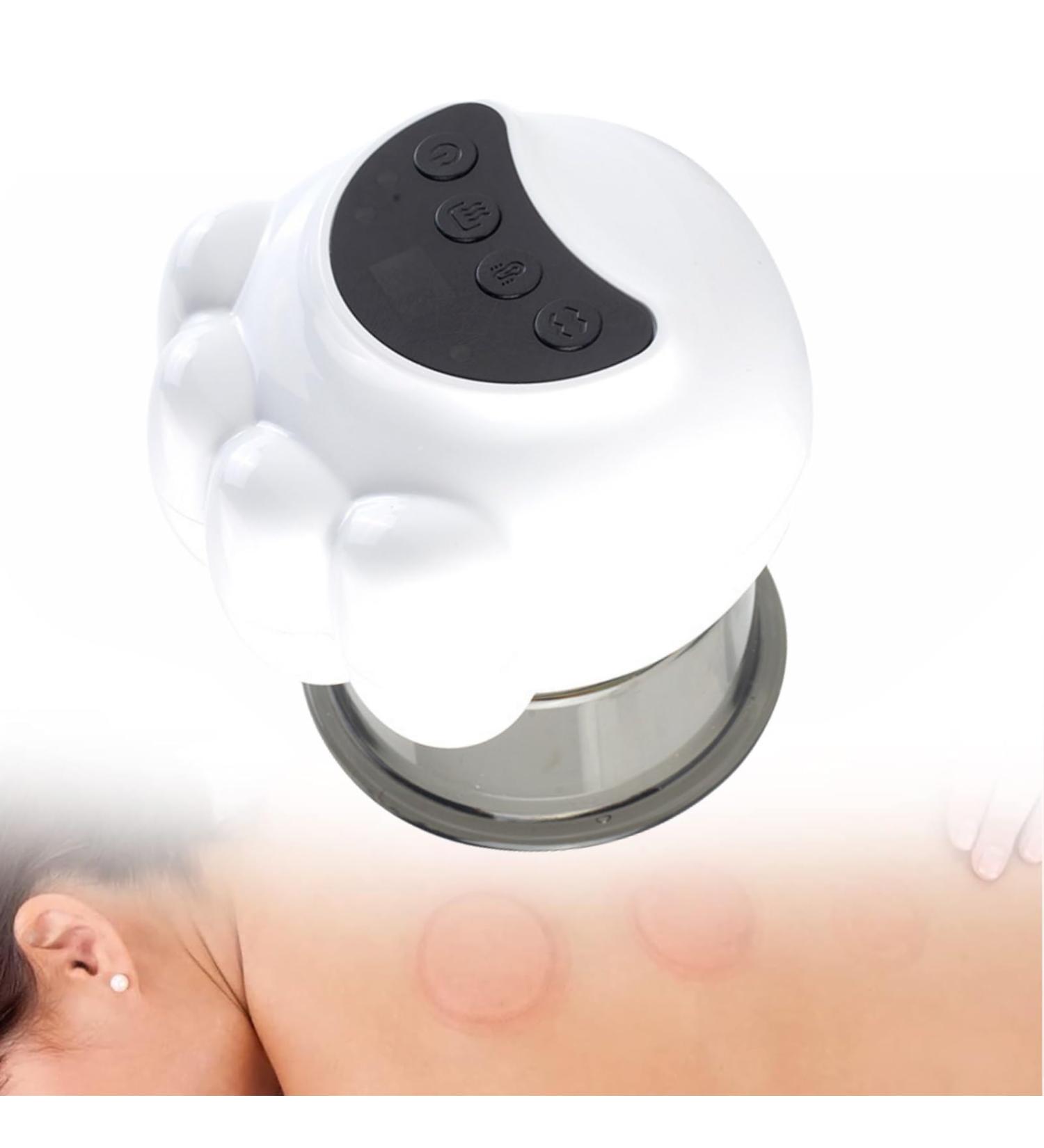 KSGSFSA Electric Cup Boost Treatment Set - Stress Reduction & Cellulite Massager with 9 Temperature & Suction Levels - Buy Online on GoSupps.com