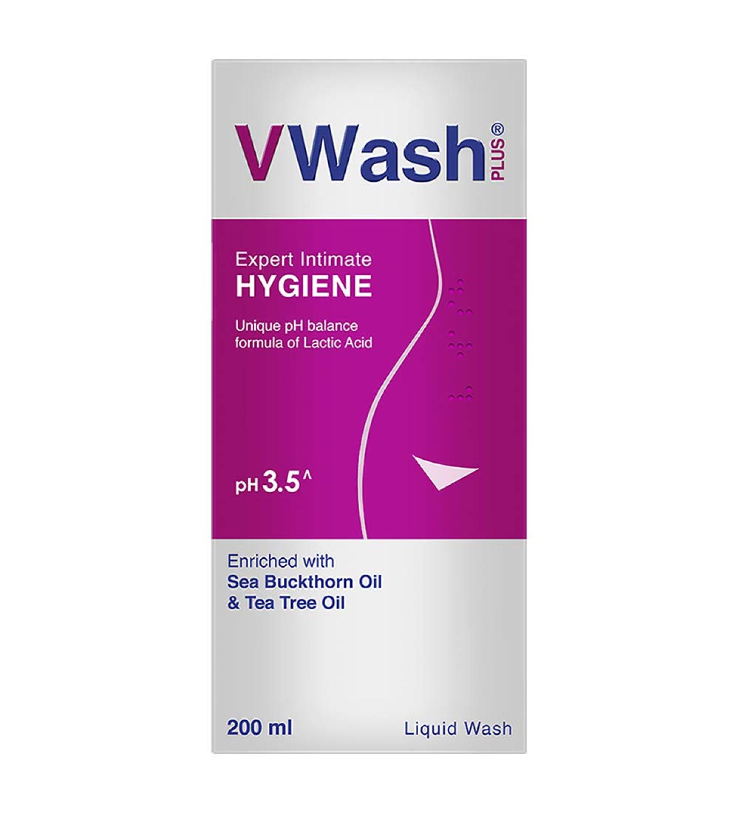 VWash Intimate Hygiene Wash 200ml - Keep Clean & Fresh All Day - Buy Online on GoSupps.com