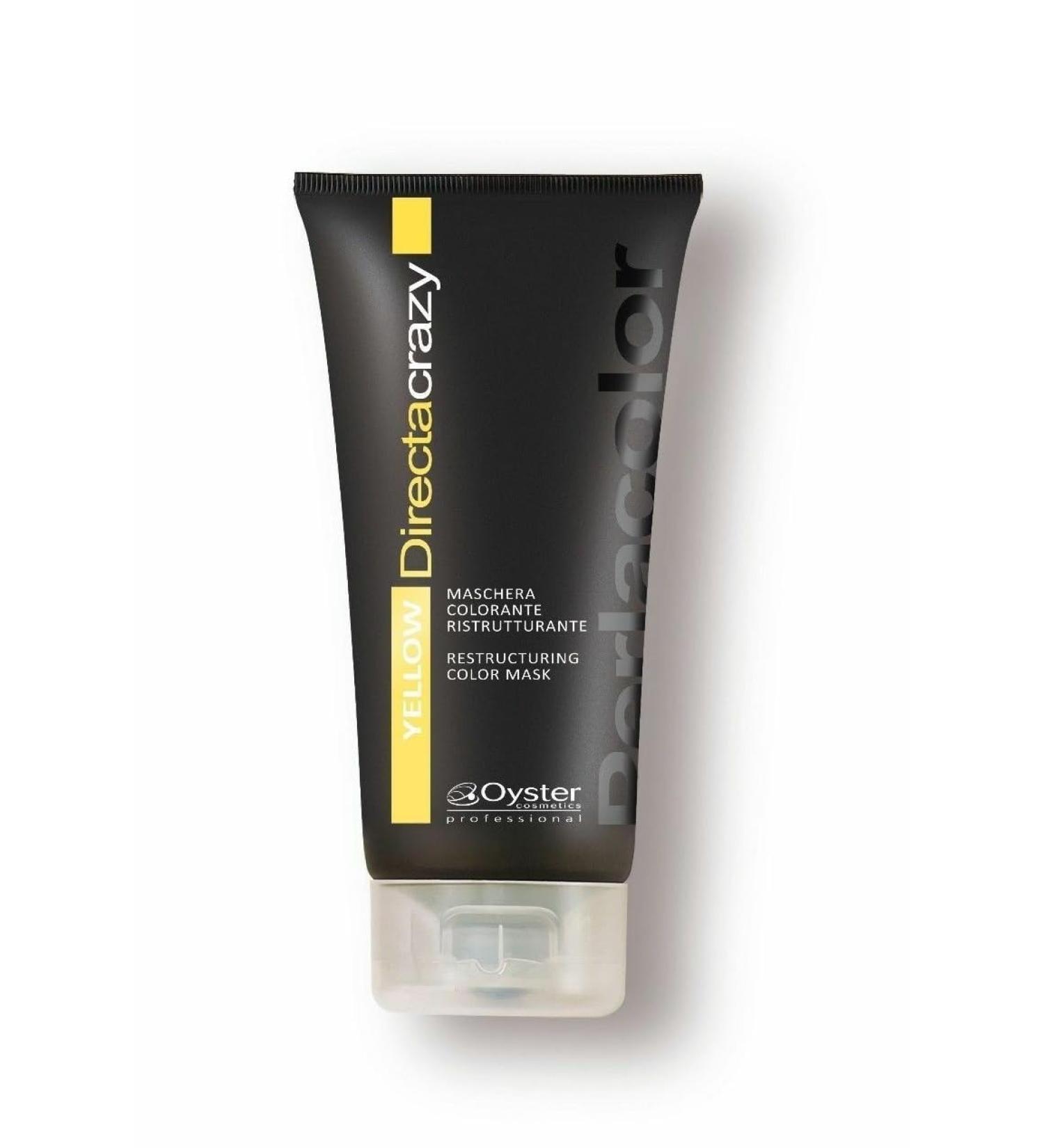 OYSTER Directa Crazy Professional Restructuring Mask Coloring Yellow 150 Ml. Hair