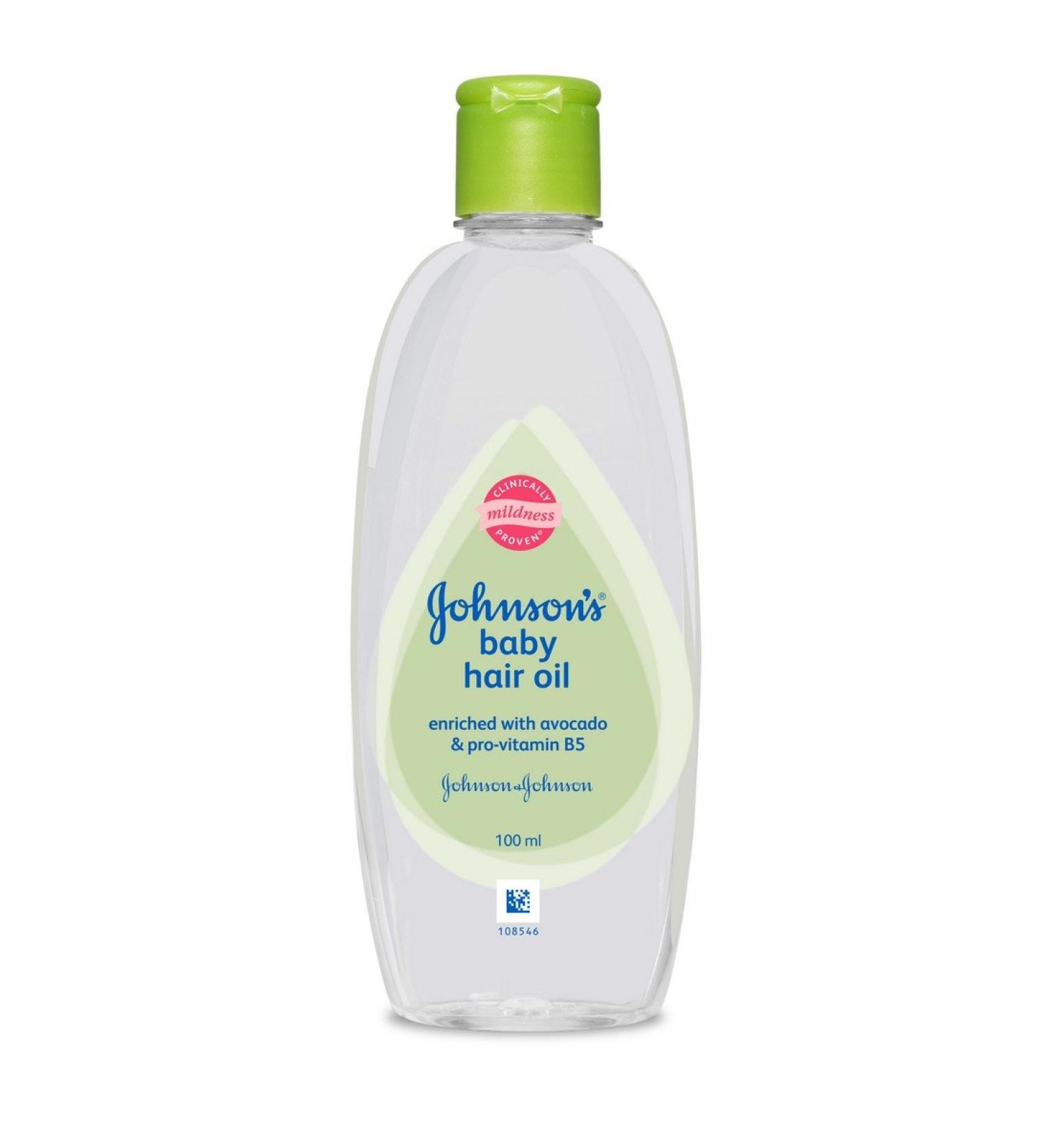 Johnson's Baby Hair Oil 100ml - Gentle and Nourishing Formula - Buy Online on GoSupps.com