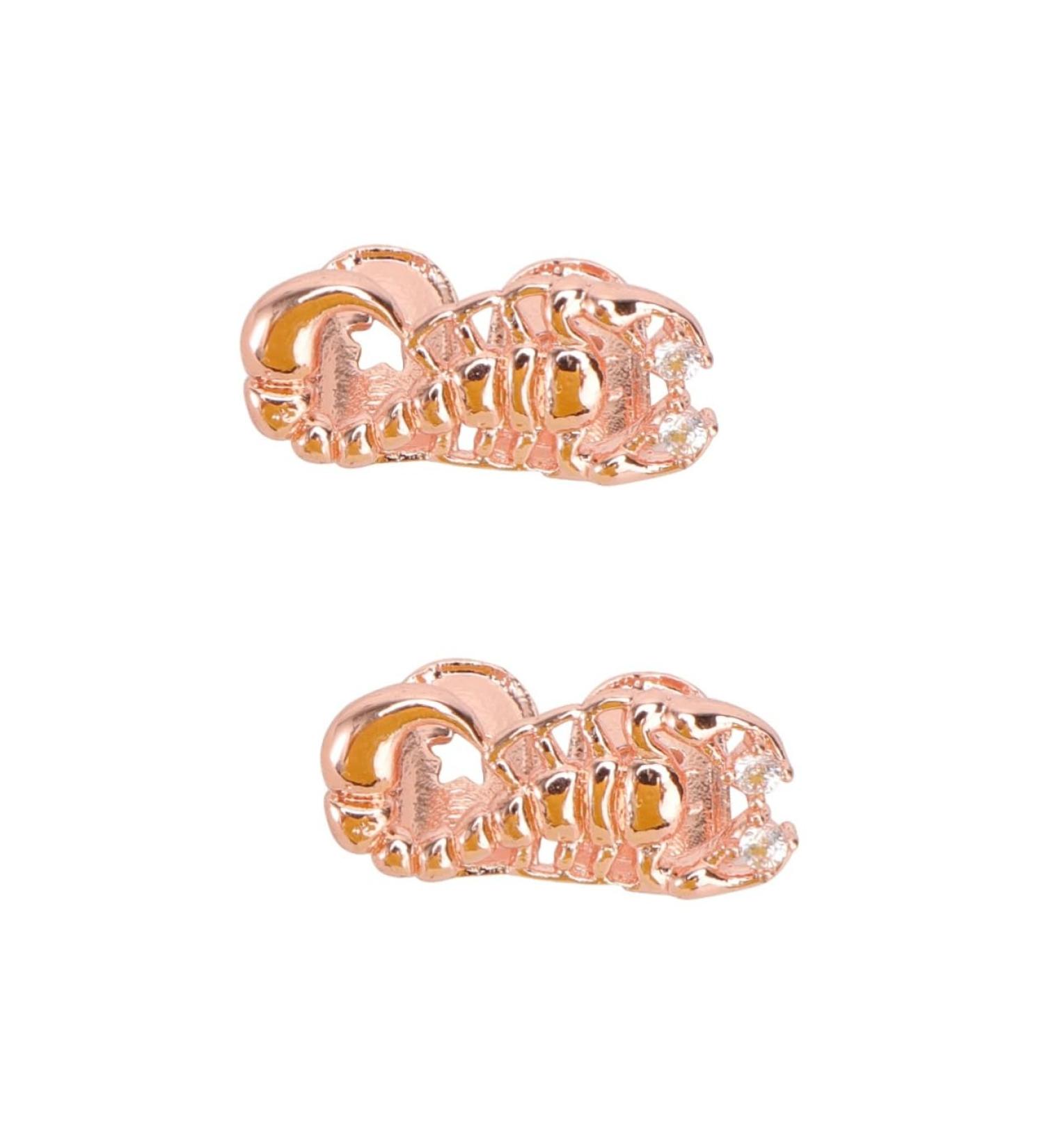 VALICLUD 2 Pcs Scorpion Single Braces Adults Teeth Gold-Plated Copper Detachable Man - Buy Online on GoSupps.com